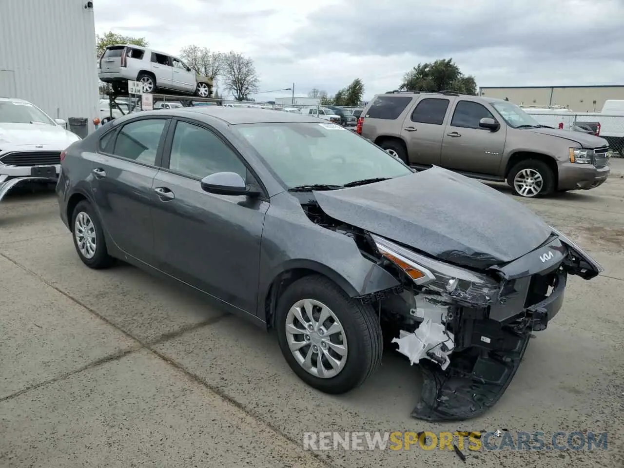 4 fotografías del automóvil dañado 3KPF24AD0RE772483 KIA FORTE 2024