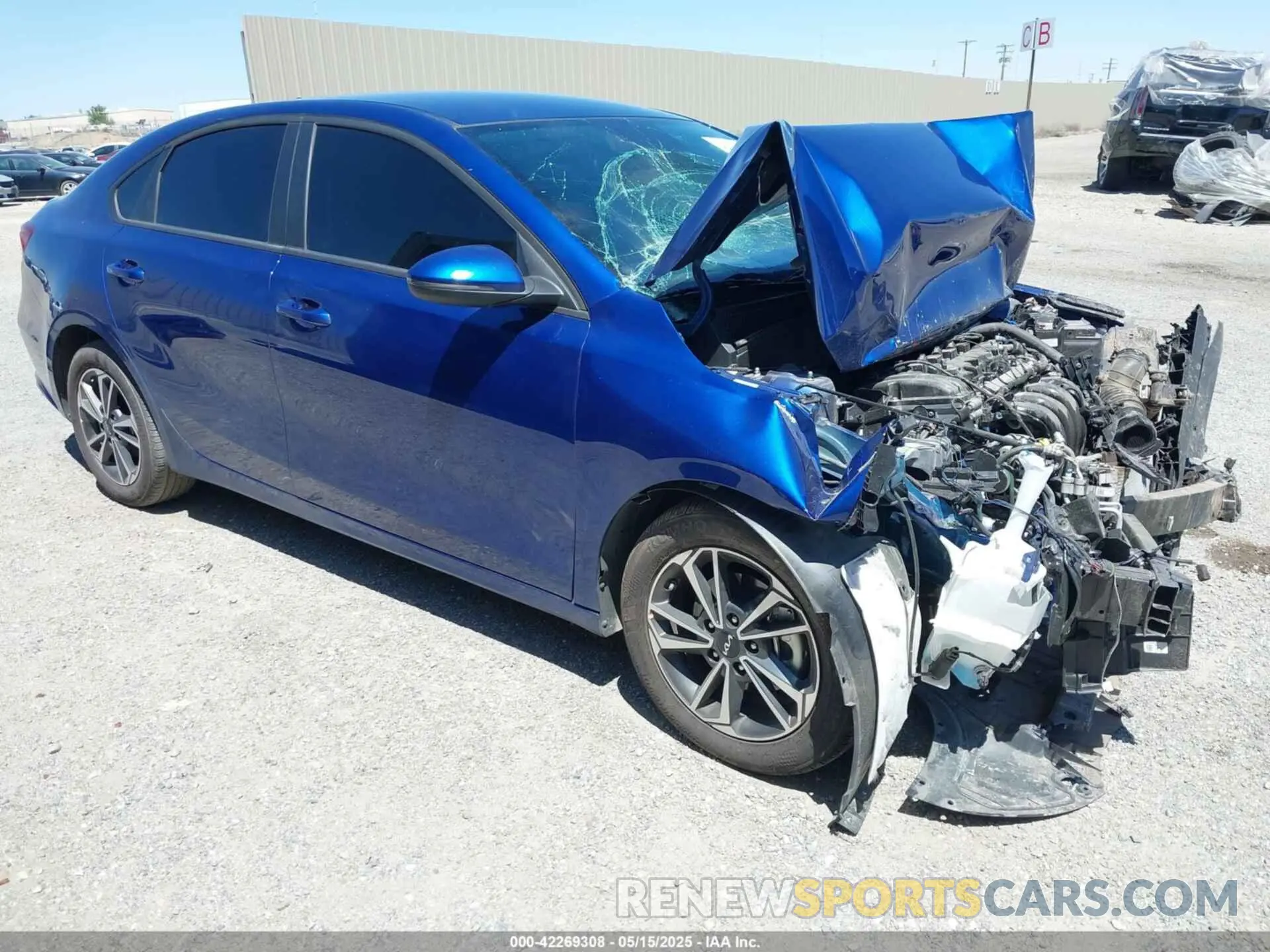 1 fotografías del automóvil dañado 3KPF24AD0RE796833 KIA FORTE 2024