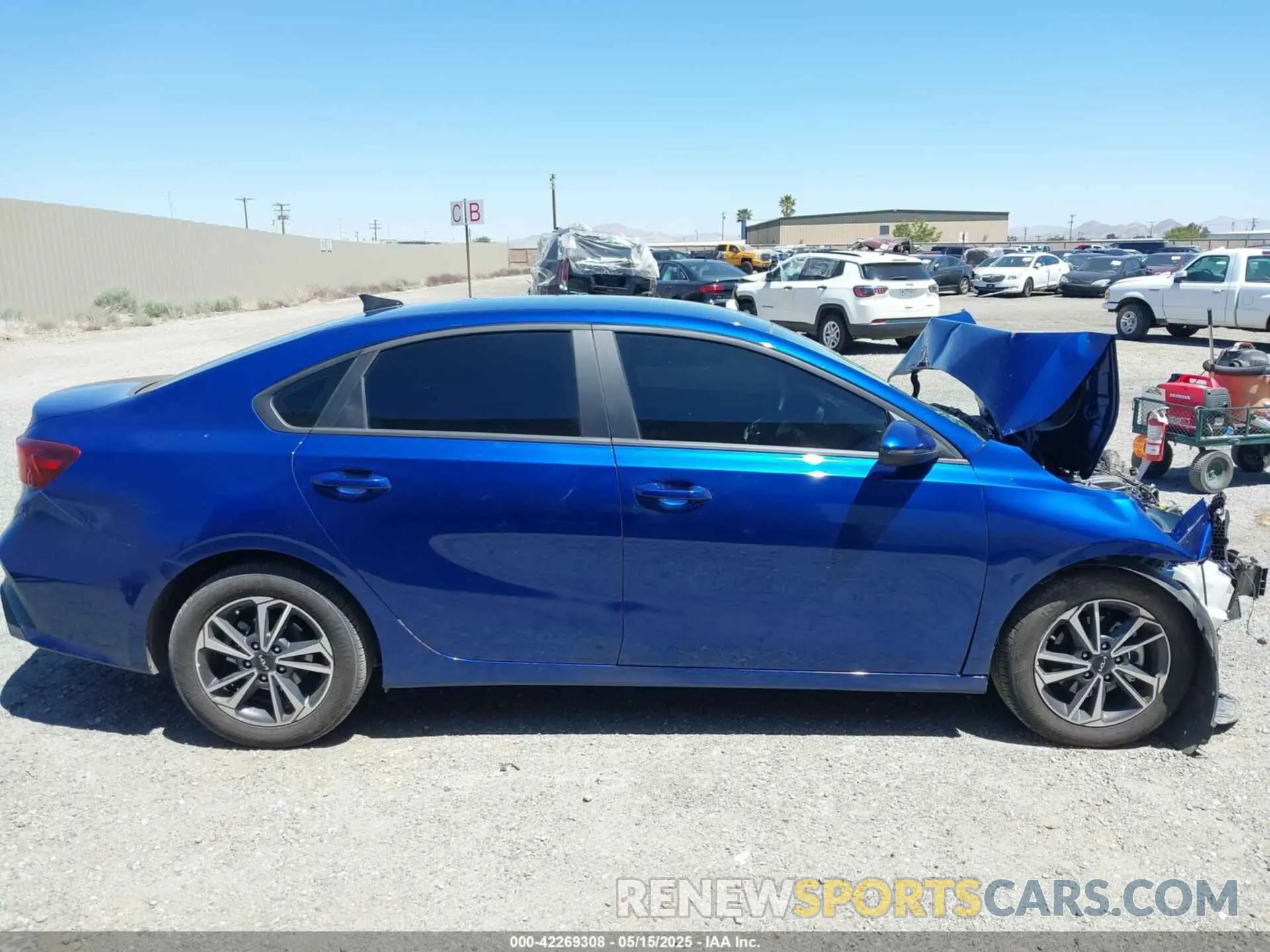 14 fotografías del automóvil dañado 3KPF24AD0RE796833 KIA FORTE 2024