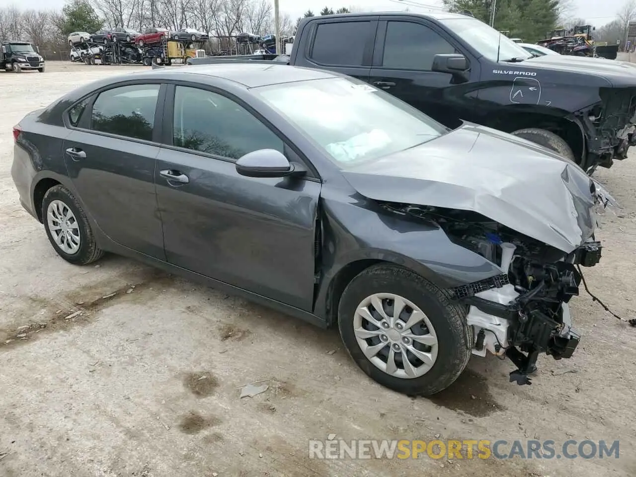 4 fotografías del automóvil dañado 3KPF24AD0RE824386 KIA FORTE 2024