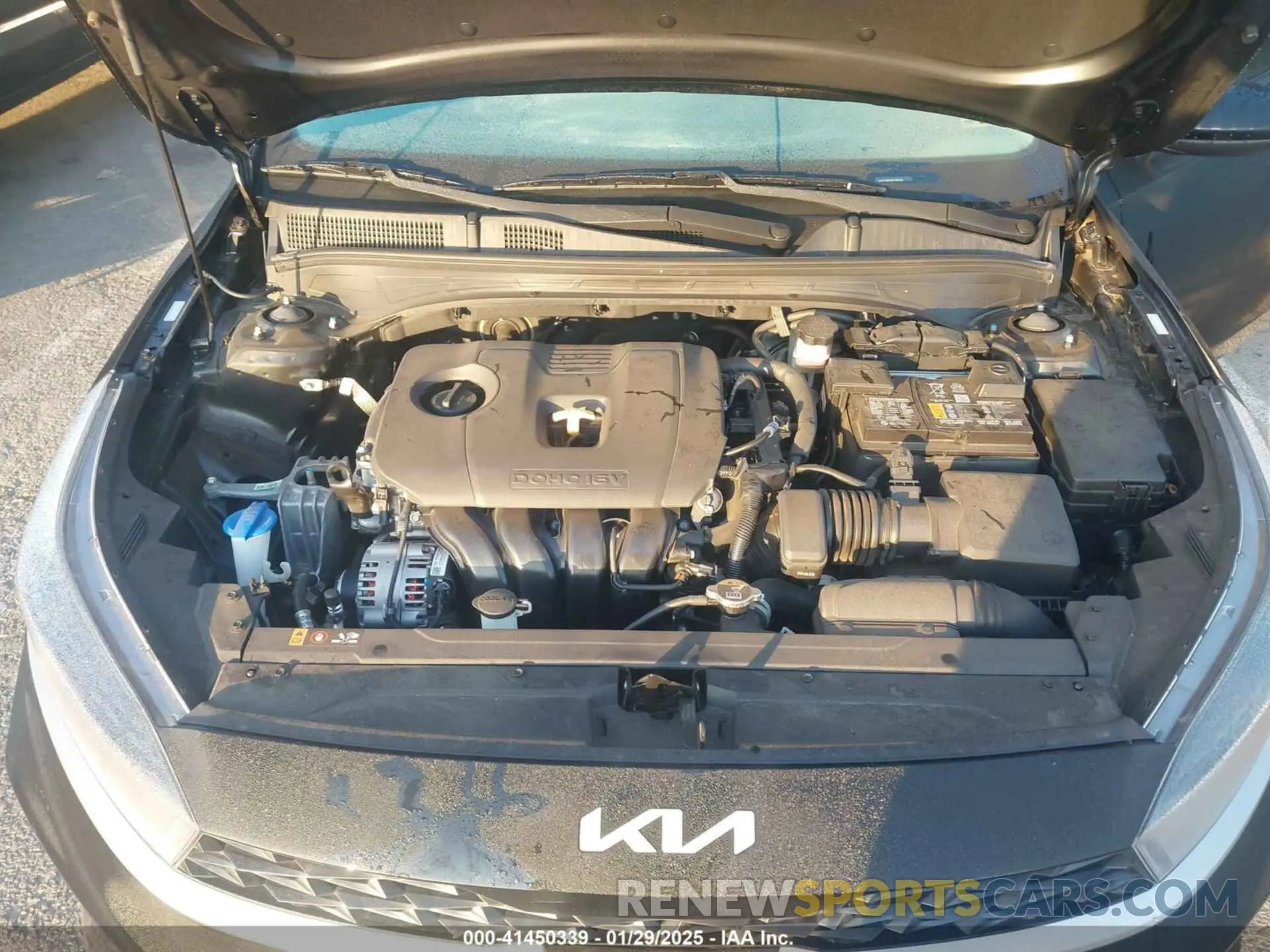 10 fotografías del automóvil dañado 3KPF24AD1RE726340 KIA FORTE 2024
