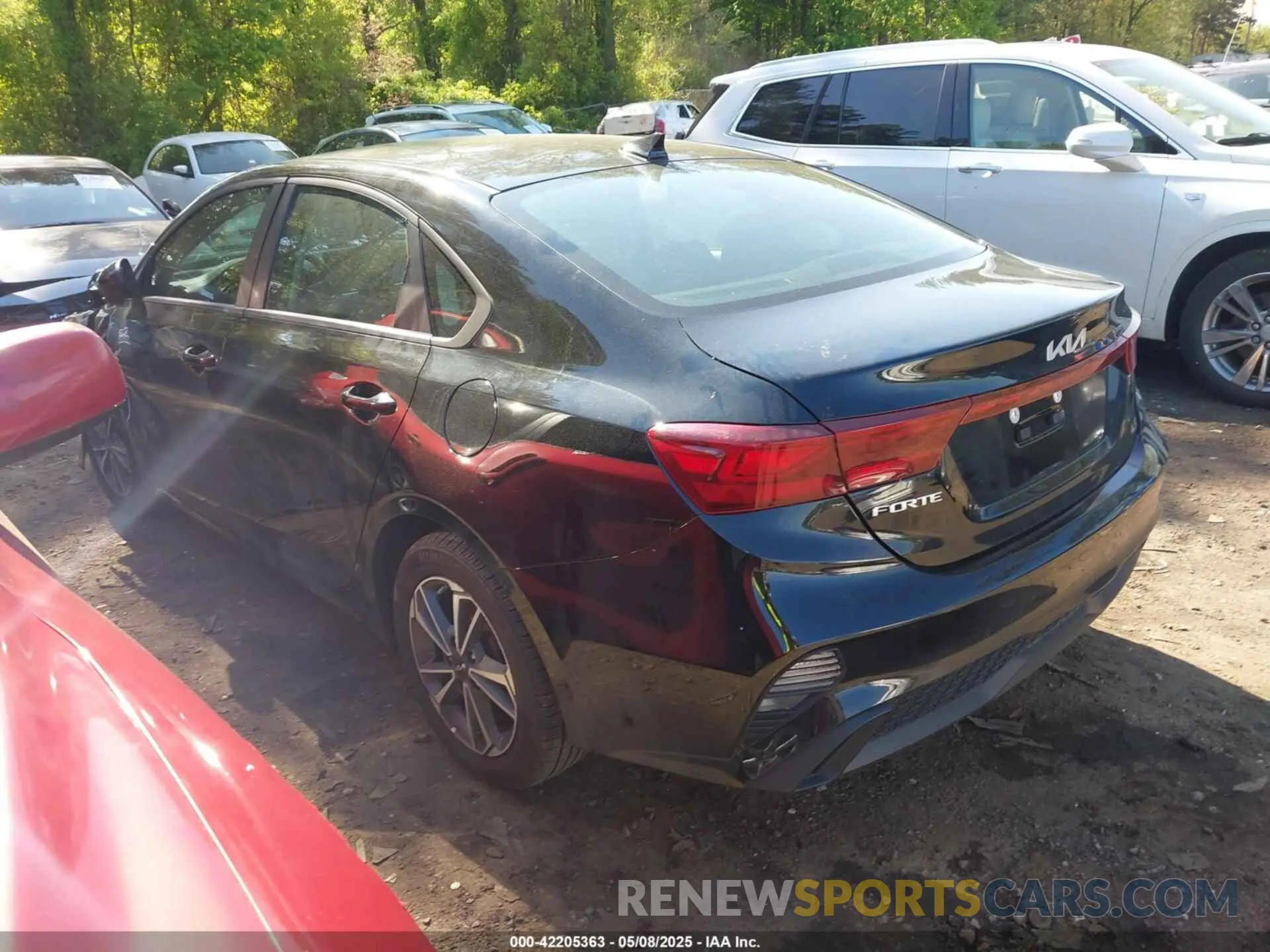 3 fotografías del automóvil dañado 3KPF24AD1RE758267 KIA FORTE 2024