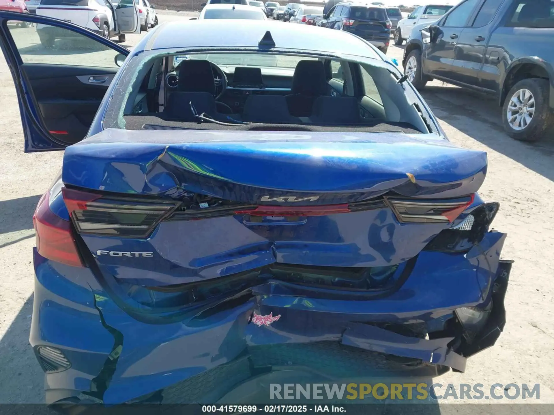 6 fotografías del automóvil dañado 3KPF24AD1RE781063 KIA FORTE 2024