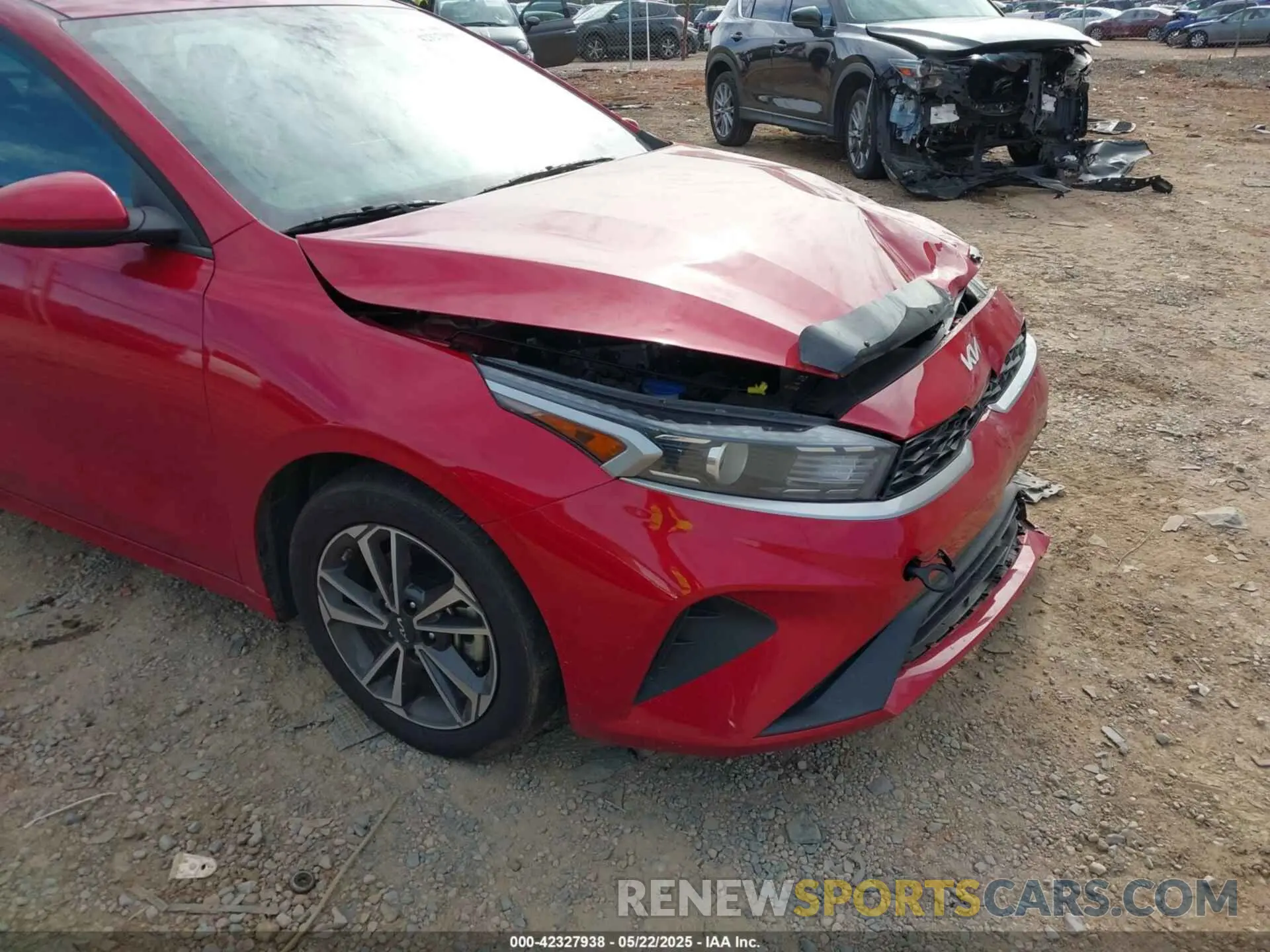 6 fotografías del automóvil dañado 3KPF24AD1RE805233 KIA FORTE 2024