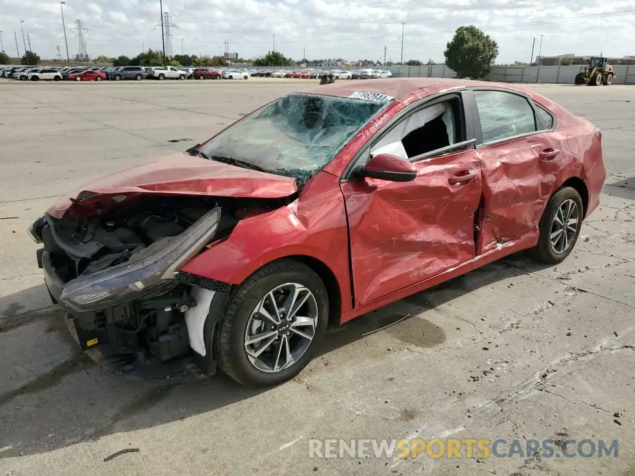 1 fotografías del automóvil dañado 3KPF24AD2RE794355 KIA FORTE 2024
