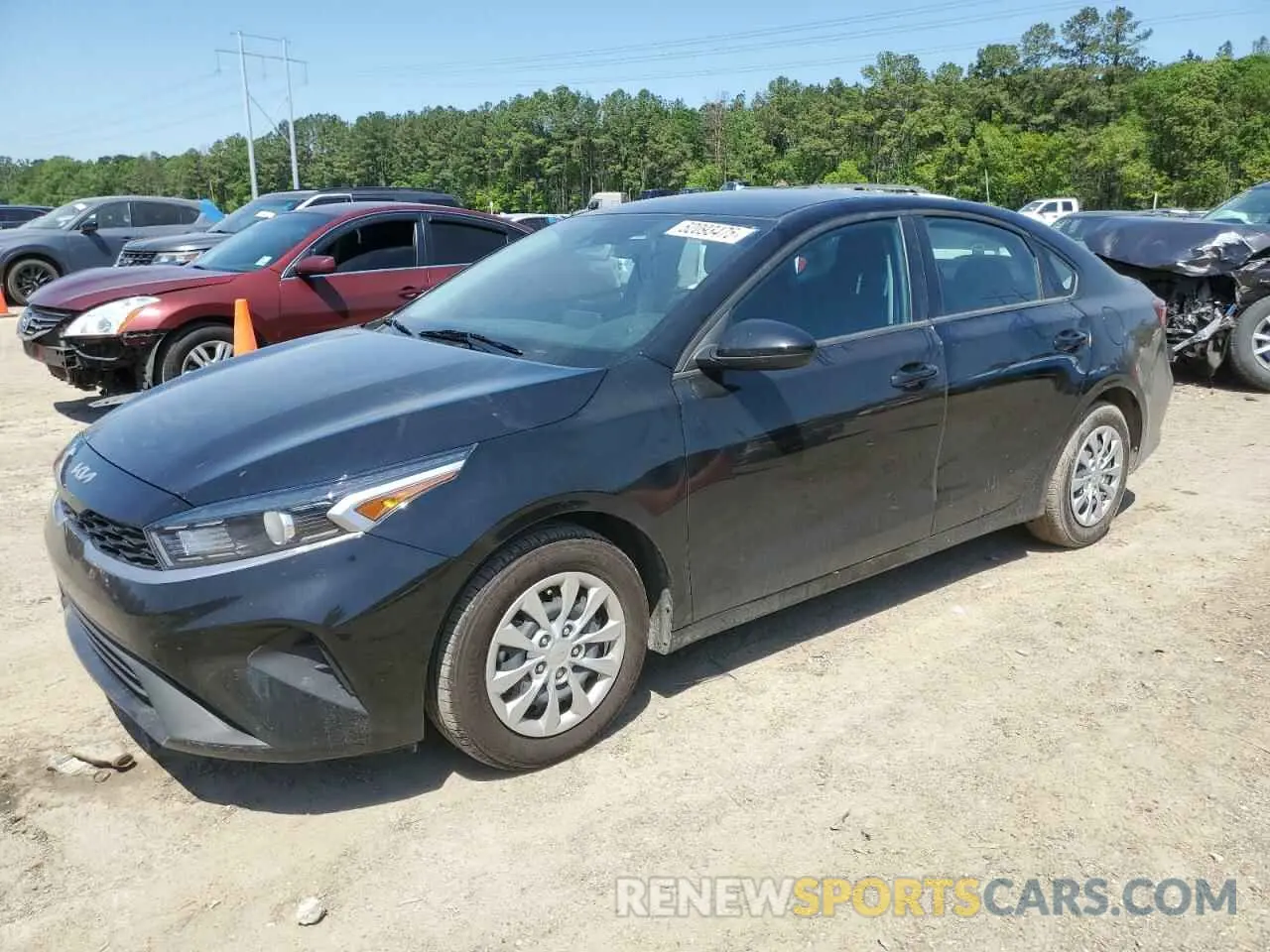 1 fotografías del automóvil dañado 3KPF24AD3RE814323 KIA FORTE 2024