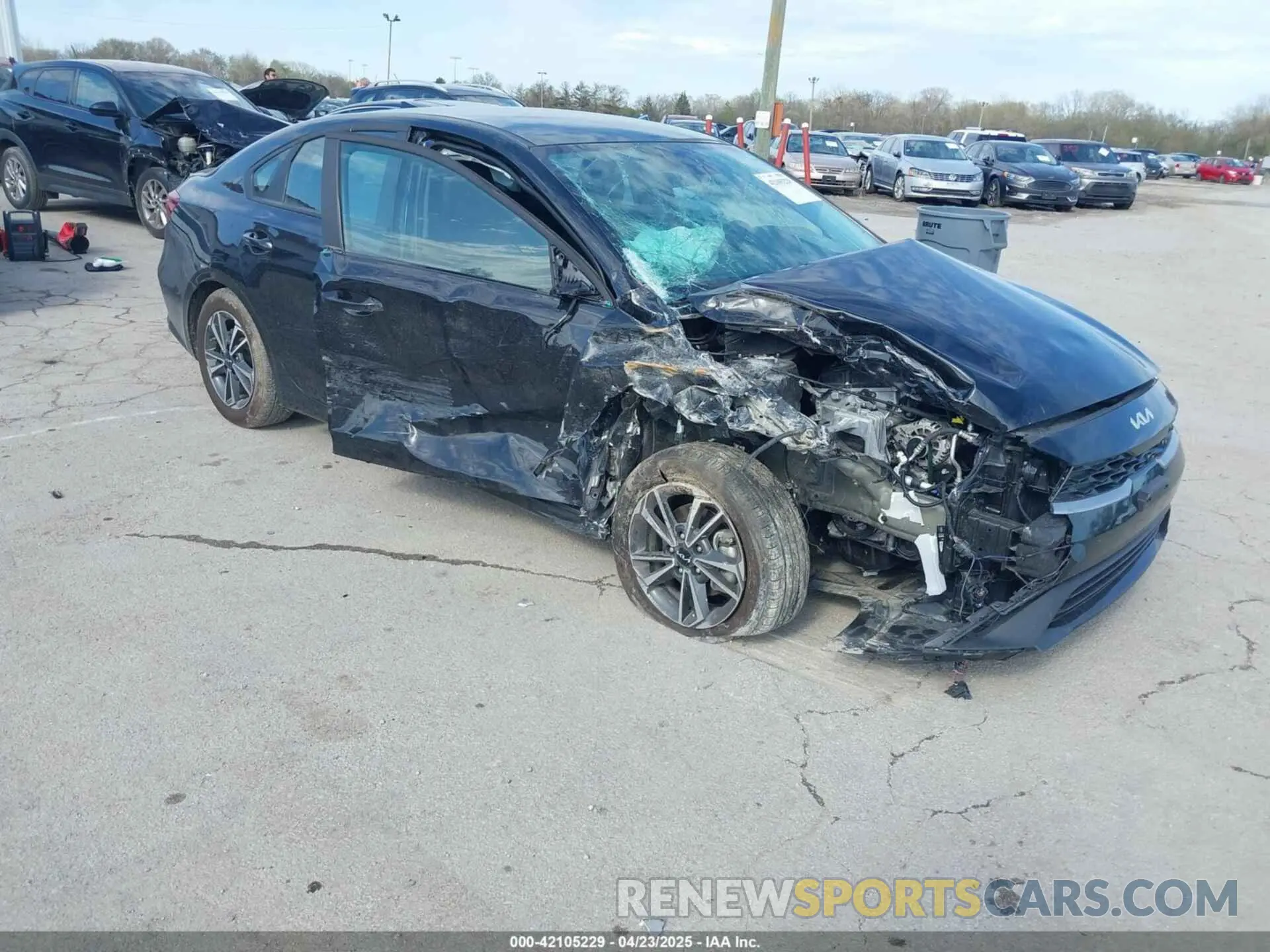 1 fotografías del automóvil dañado 3KPF24AD3RE817626 KIA FORTE 2024