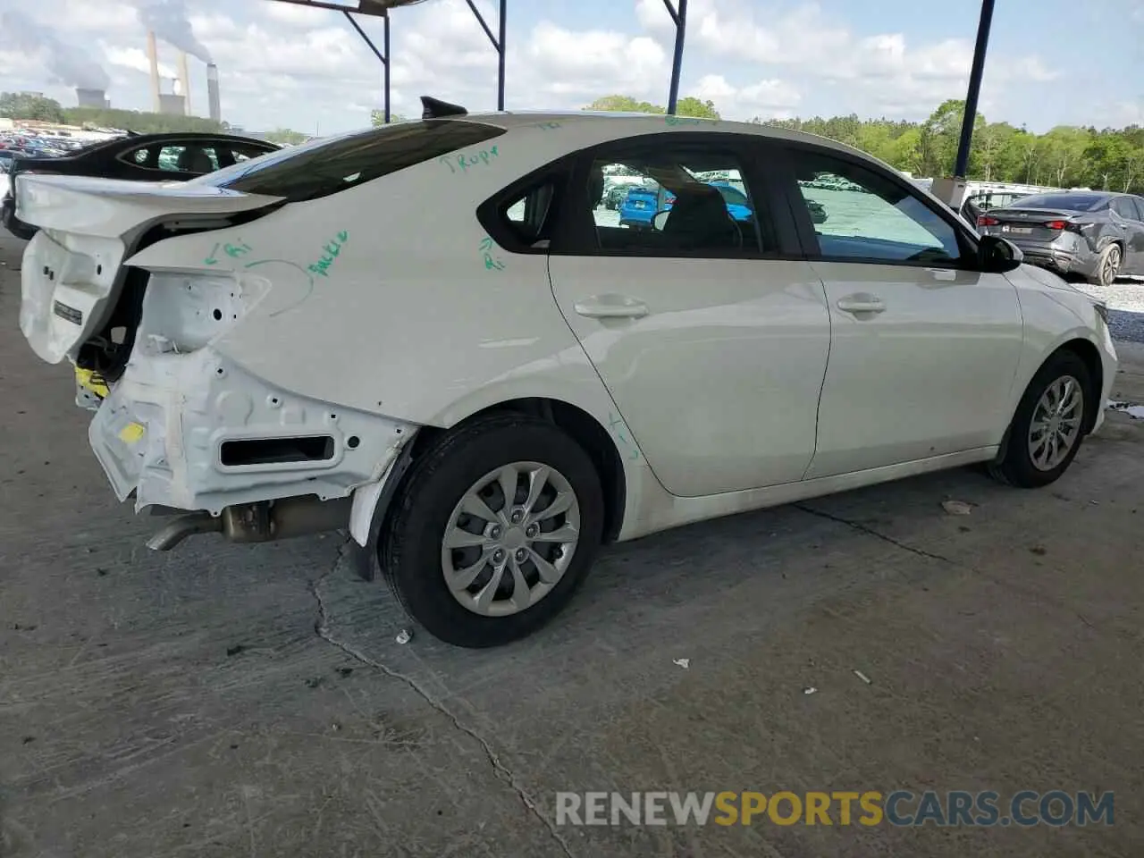 3 fotografías del automóvil dañado 3KPF24AD3RE819909 KIA FORTE 2024