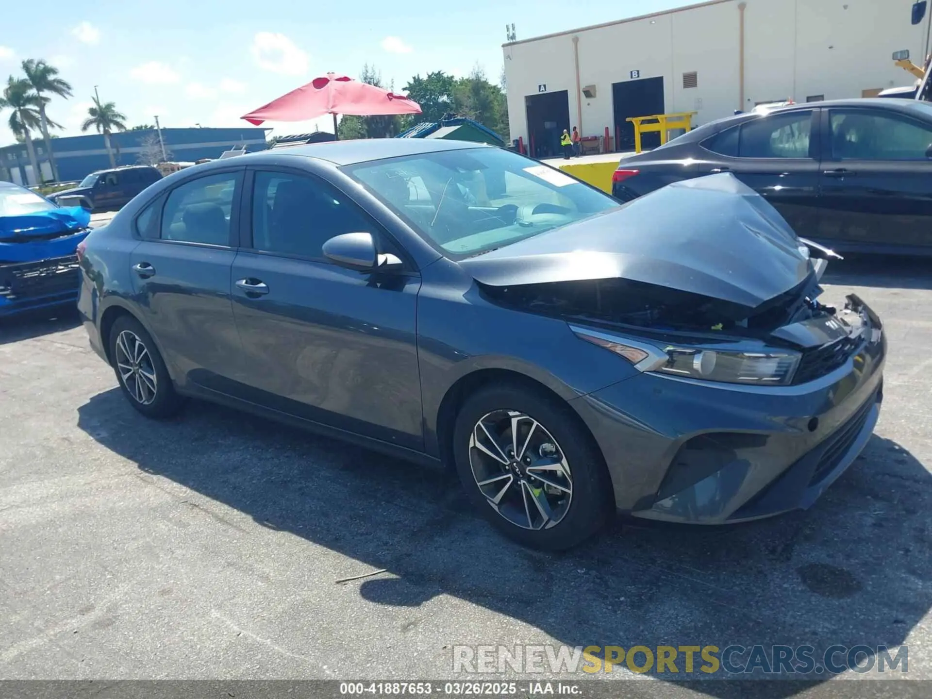 1 fotografías del automóvil dañado 3KPF24AD4RE727336 KIA FORTE 2024