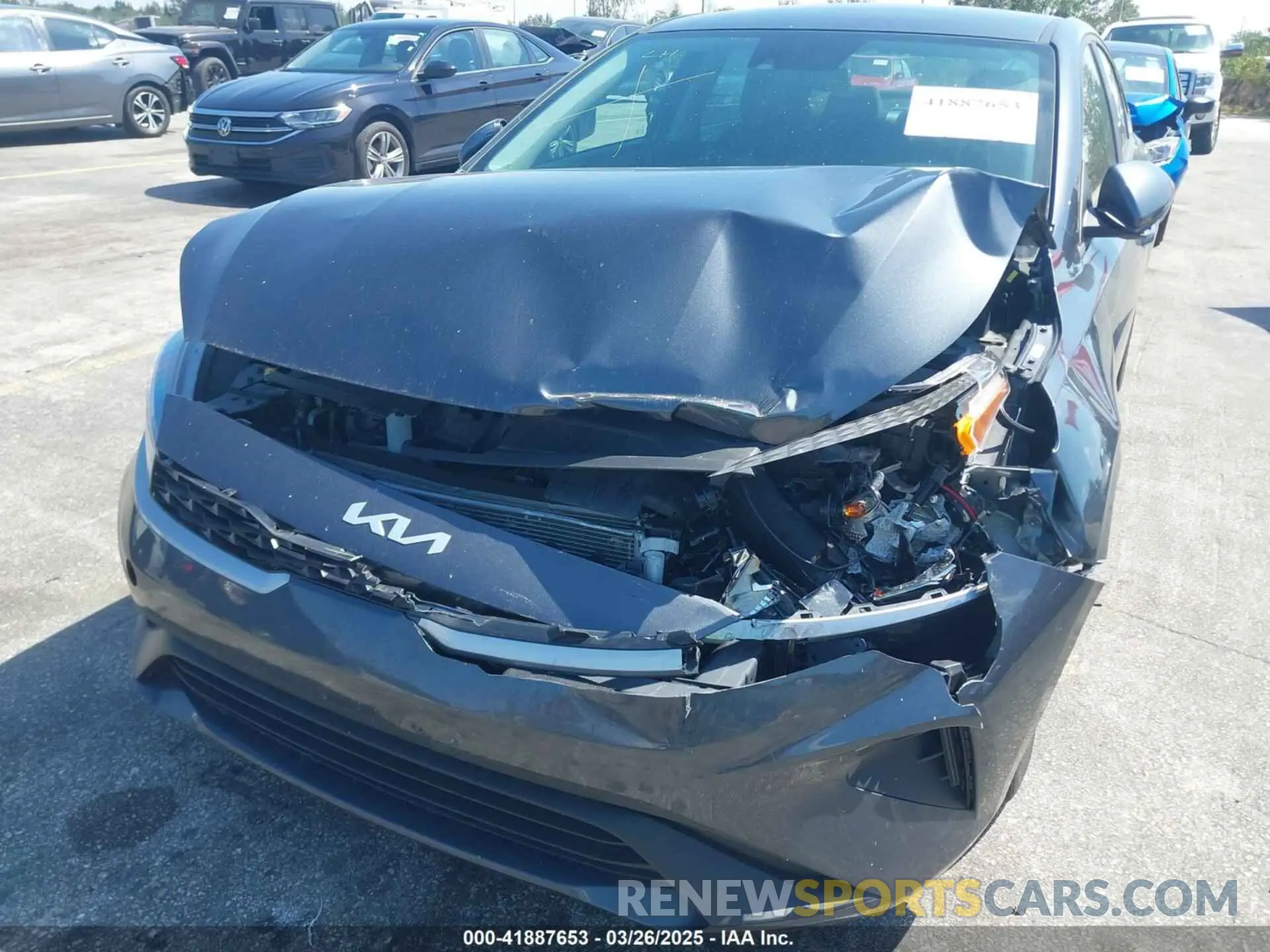 6 fotografías del automóvil dañado 3KPF24AD4RE727336 KIA FORTE 2024