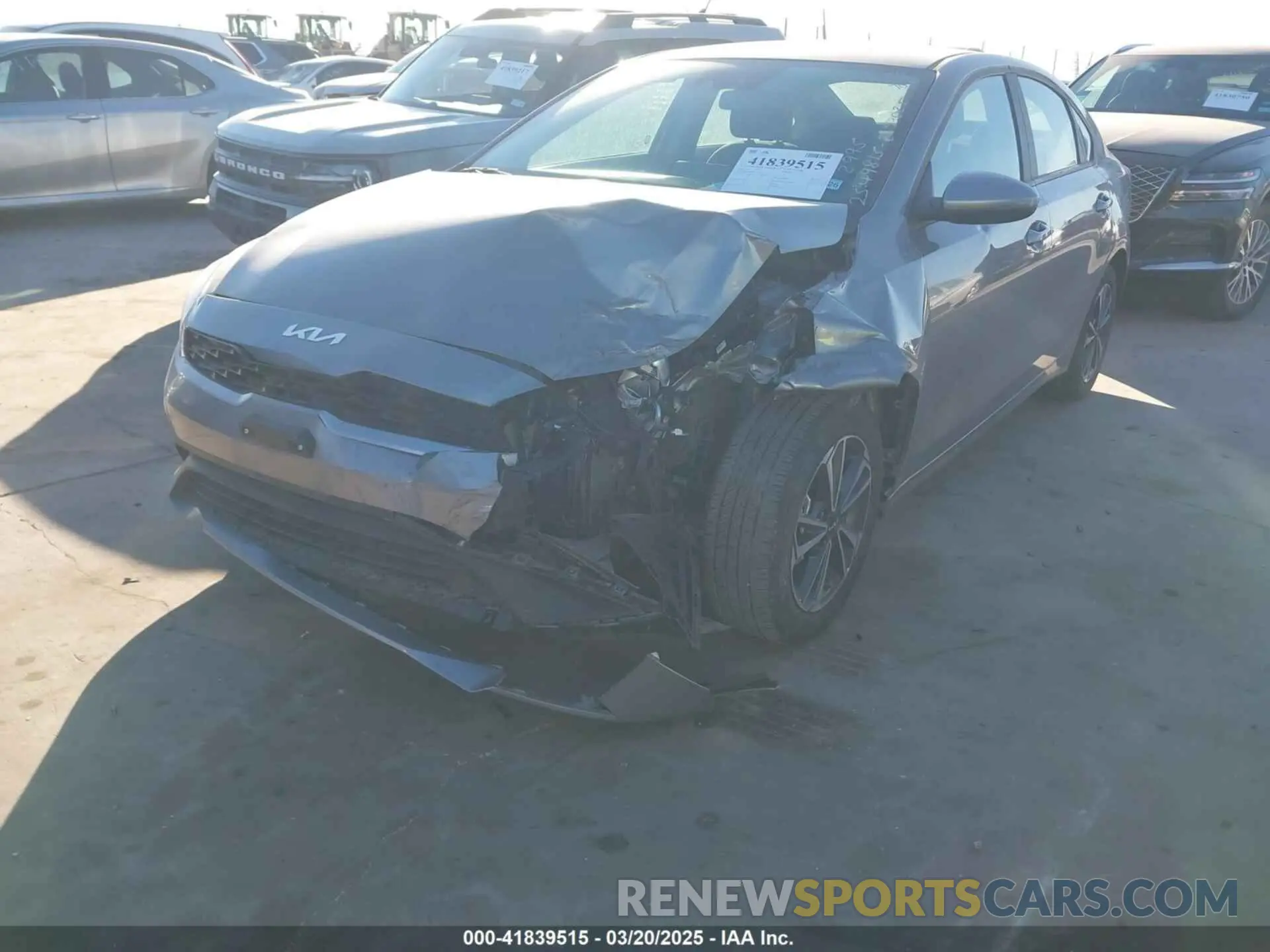6 fotografías del automóvil dañado 3KPF24AD4RE752995 KIA FORTE 2024