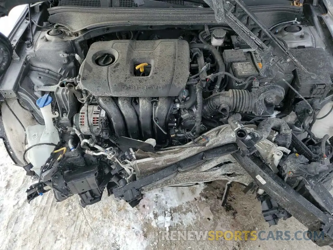 12 fotografías del automóvil dañado 3KPF24AD5RE702395 KIA FORTE 2024