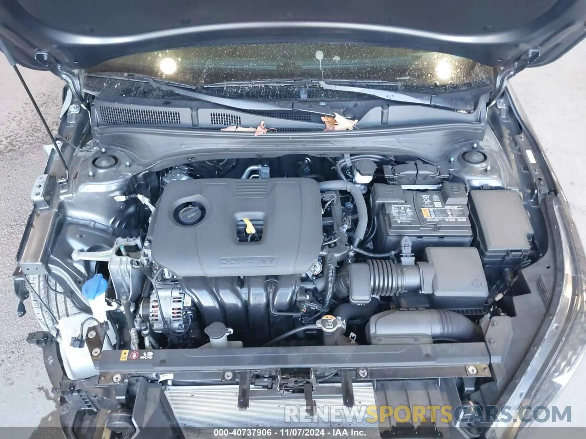 10 fotografías del automóvil dañado 3KPF24AD5RE706401 KIA FORTE 2024