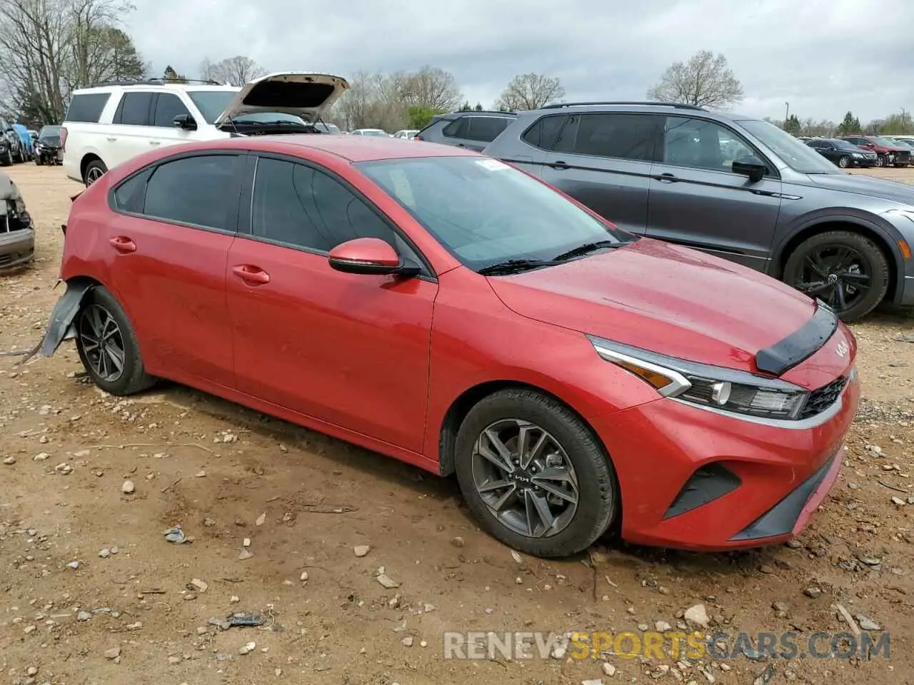 4 fotografías del automóvil dañado 3KPF24AD5RE721271 KIA FORTE 2024