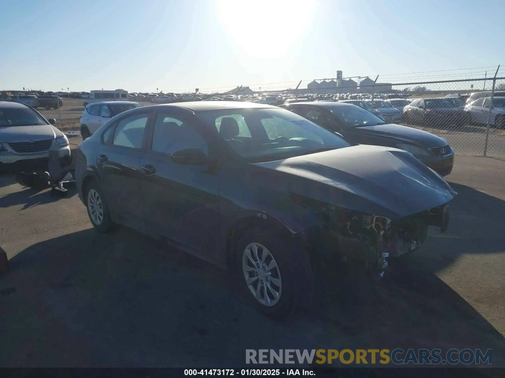 1 fotografías del automóvil dañado 3KPF24AD5RE753136 KIA FORTE 2024