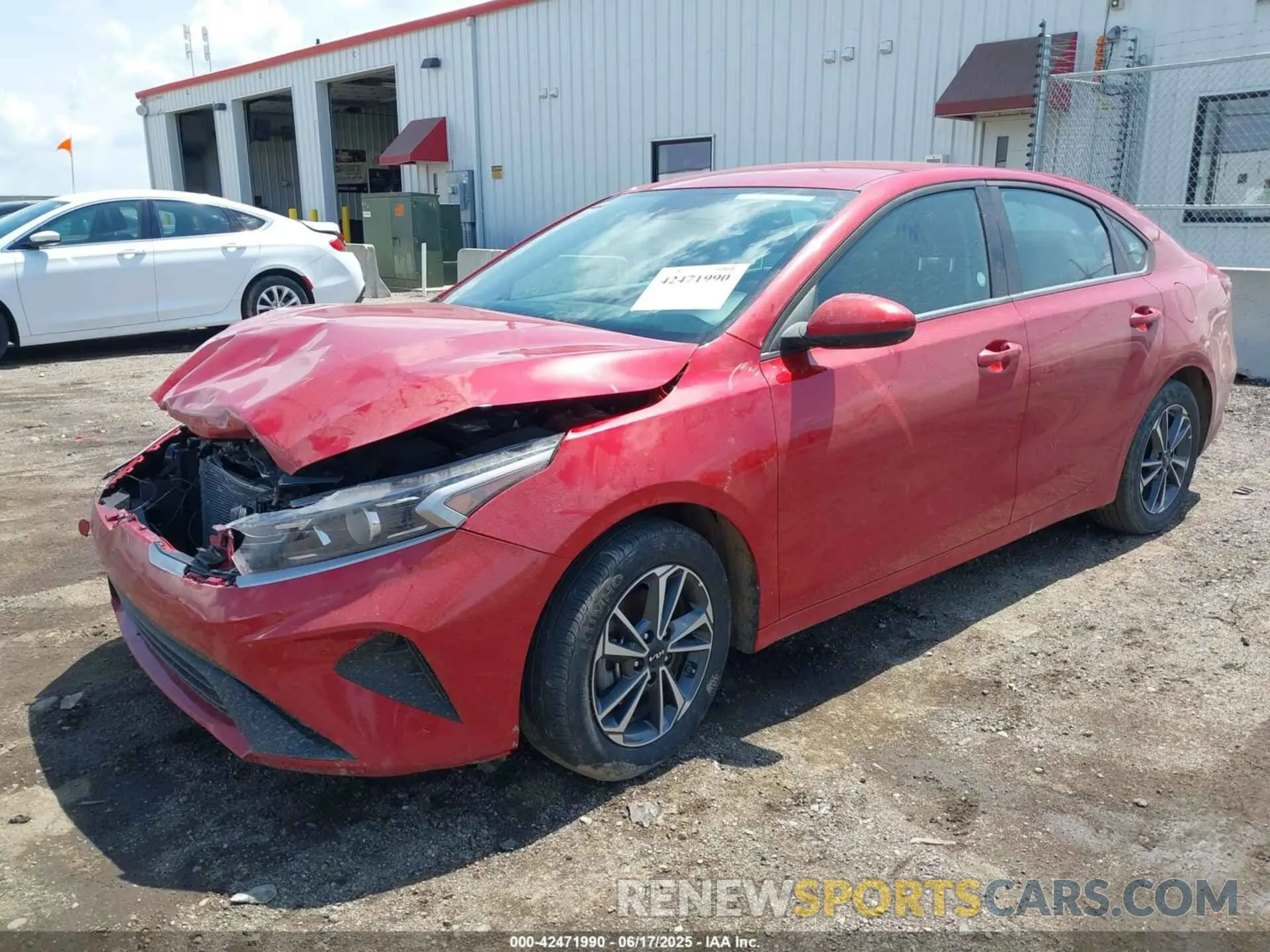 2 fotografías del automóvil dañado 3KPF24AD5RE764072 KIA FORTE 2024