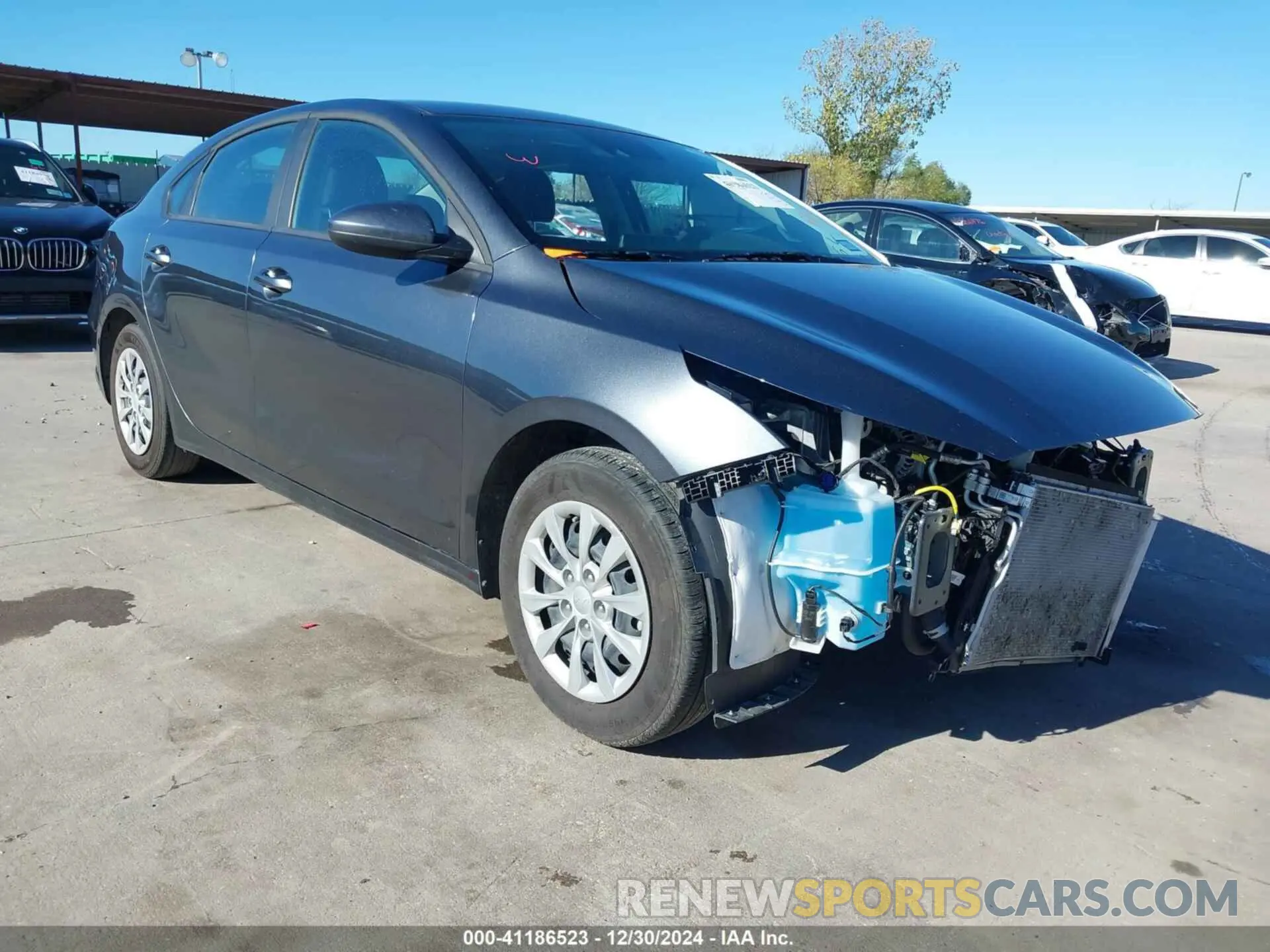 1 fotografías del automóvil dañado 3KPF24AD5RE805512 KIA FORTE 2024