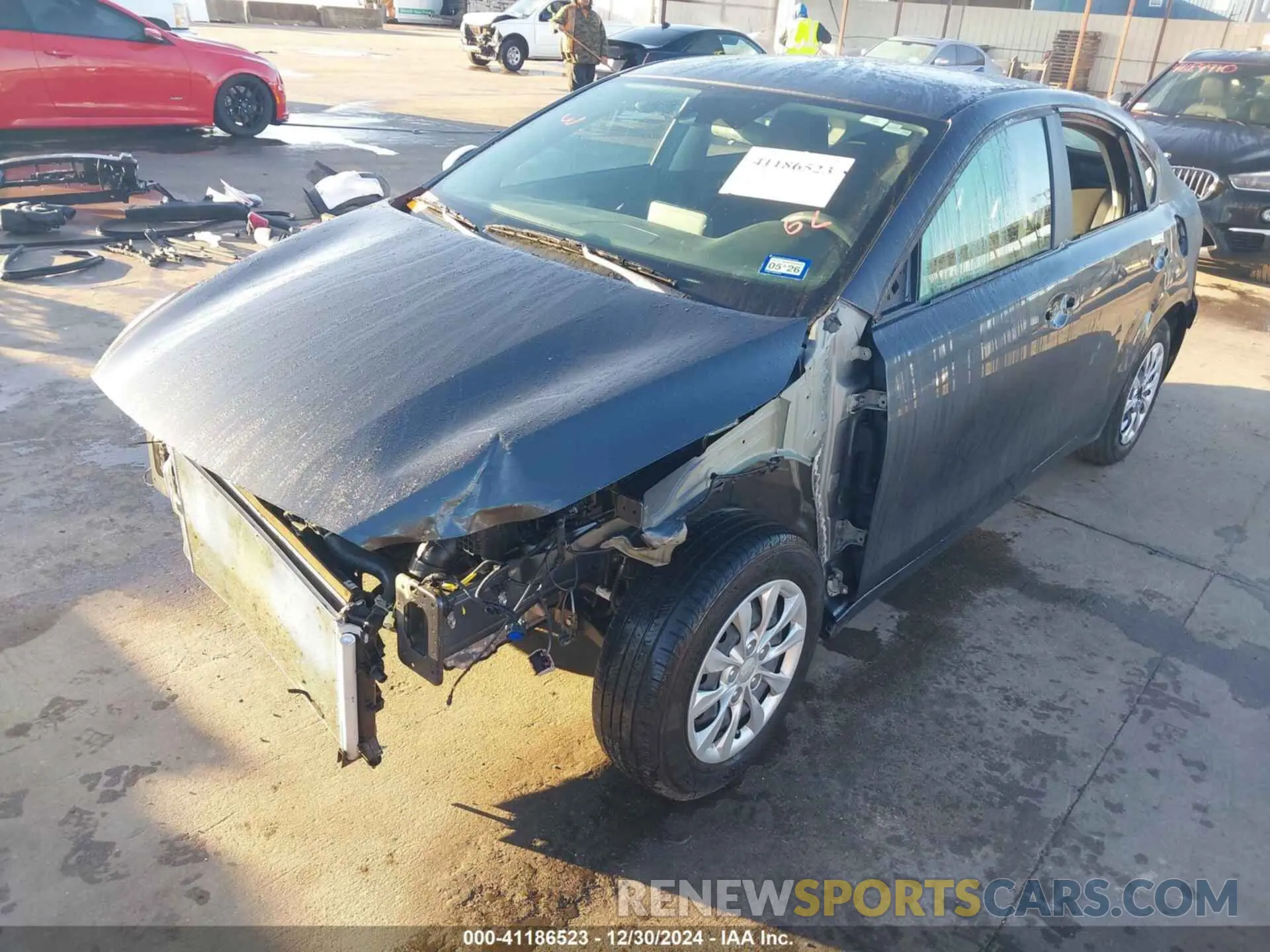 6 fotografías del automóvil dañado 3KPF24AD5RE805512 KIA FORTE 2024