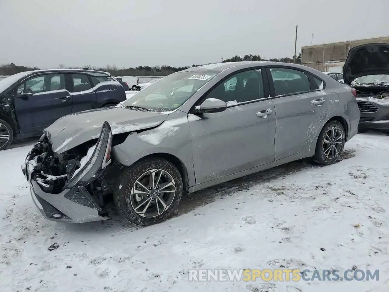 1 fotografías del automóvil dañado 3KPF24AD5RE831981 KIA FORTE 2024