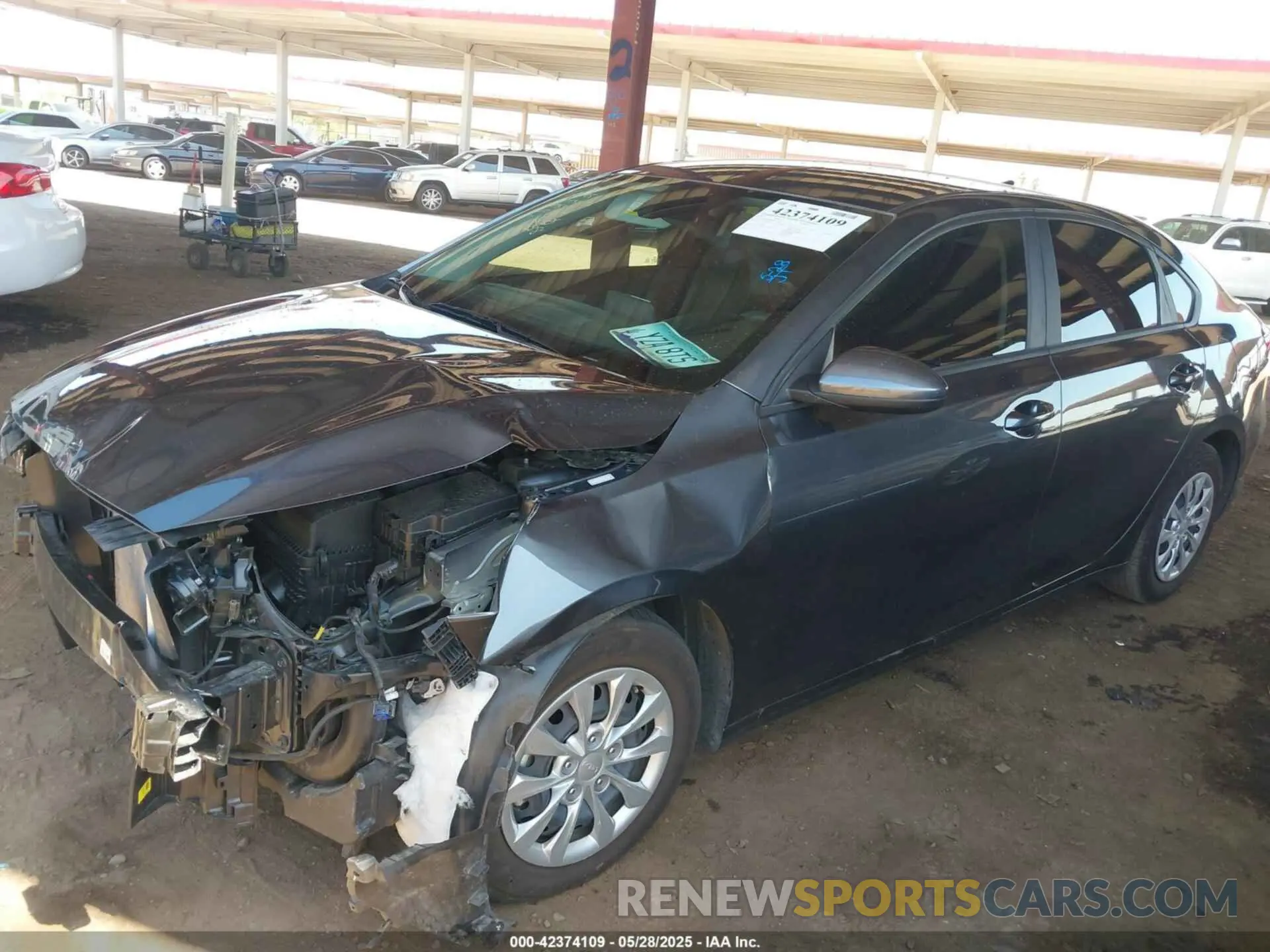 6 fotografías del automóvil dañado 3KPF24AD6RE697532 KIA FORTE 2024