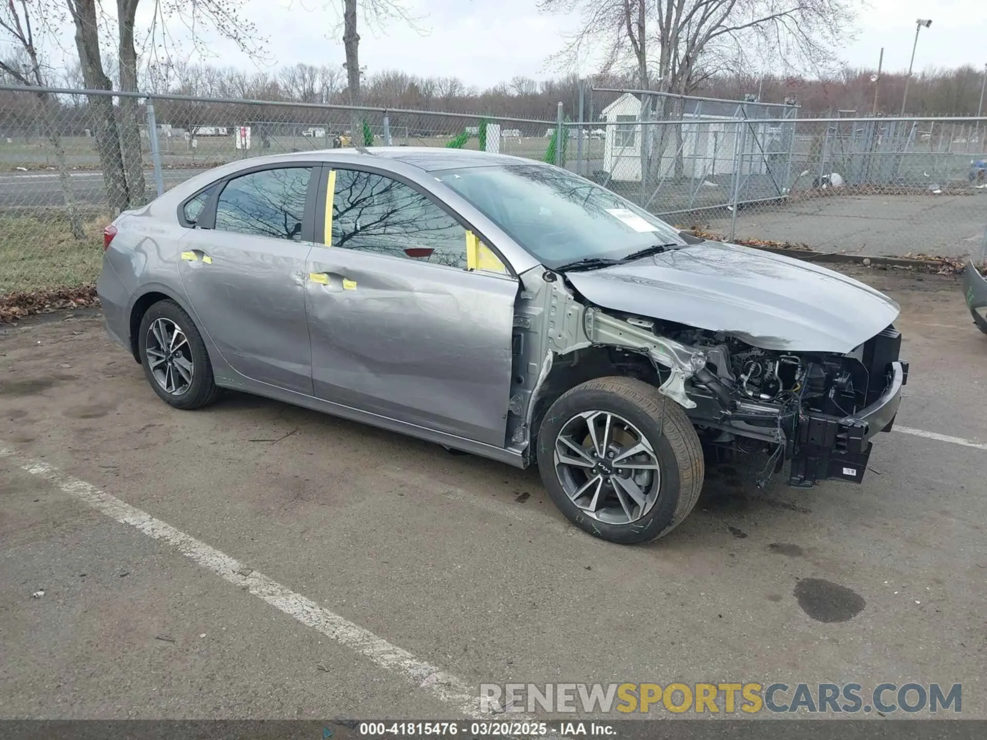1 fotografías del automóvil dañado 3KPF24AD7RE706870 KIA FORTE 2024