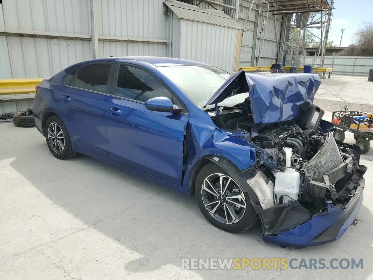 4 fotografías del automóvil dañado 3KPF24AD7RE731204 KIA FORTE 2024
