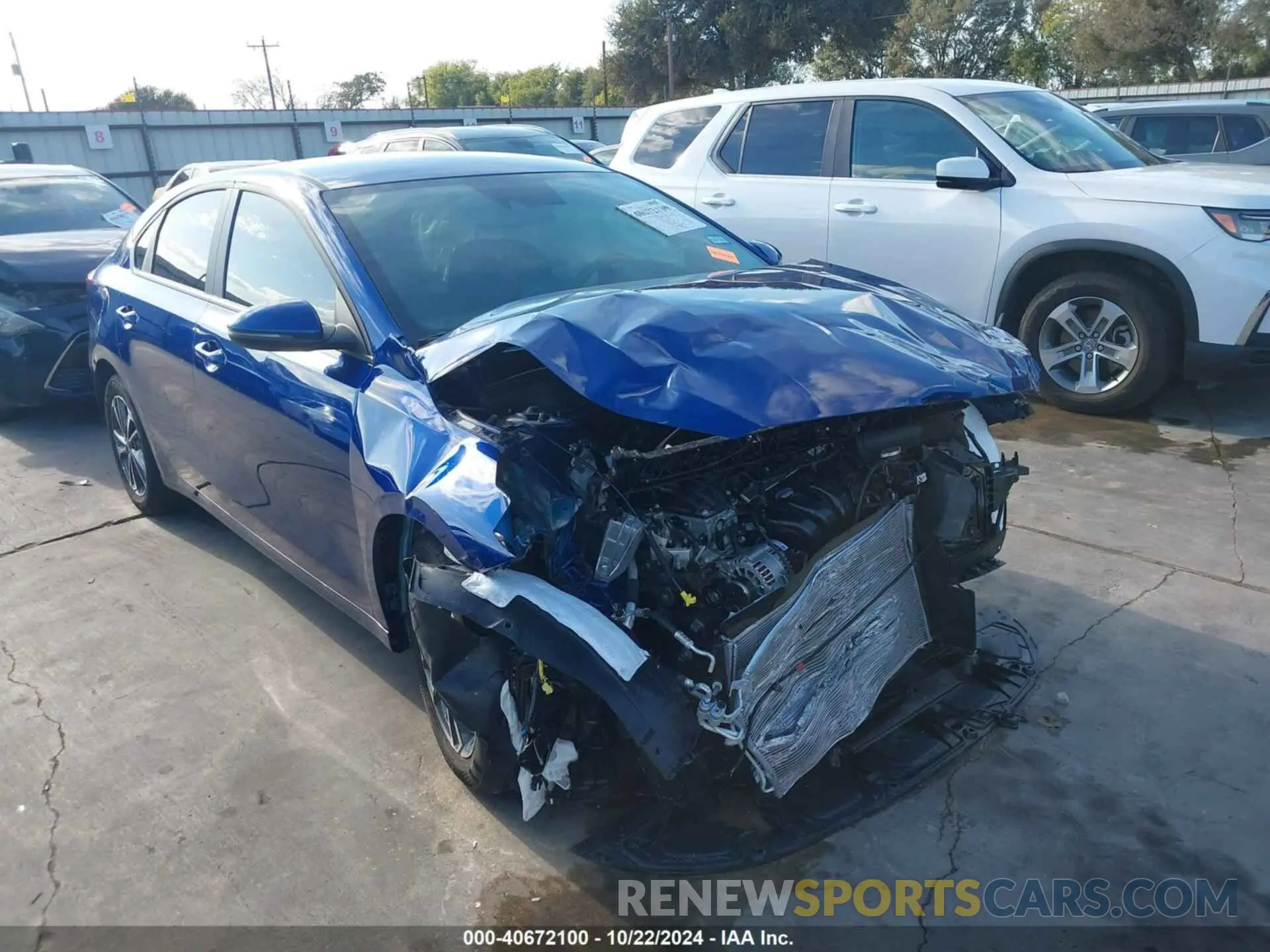 1 fotografías del automóvil dañado 3KPF24AD7RE830816 KIA FORTE 2024