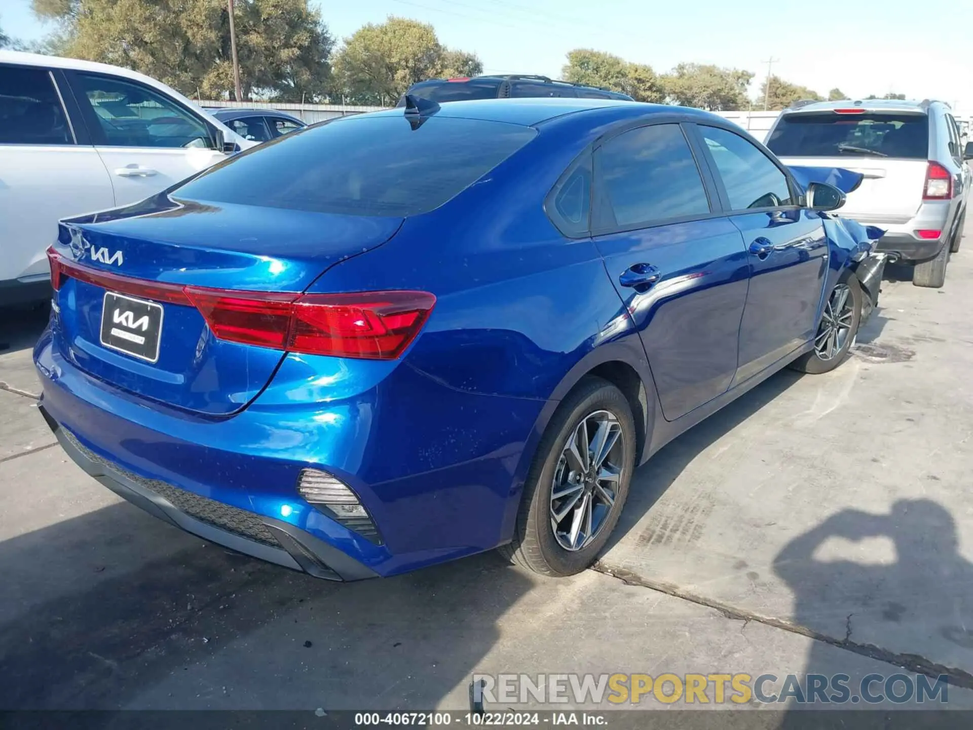 4 fotografías del automóvil dañado 3KPF24AD7RE830816 KIA FORTE 2024