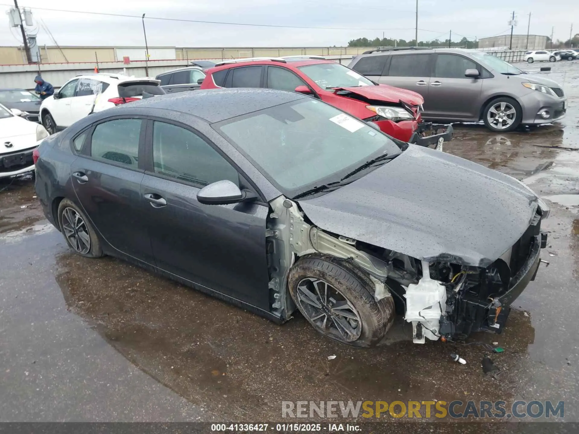 1 fotografías del automóvil dañado 3KPF24AD7RE836695 KIA FORTE 2024