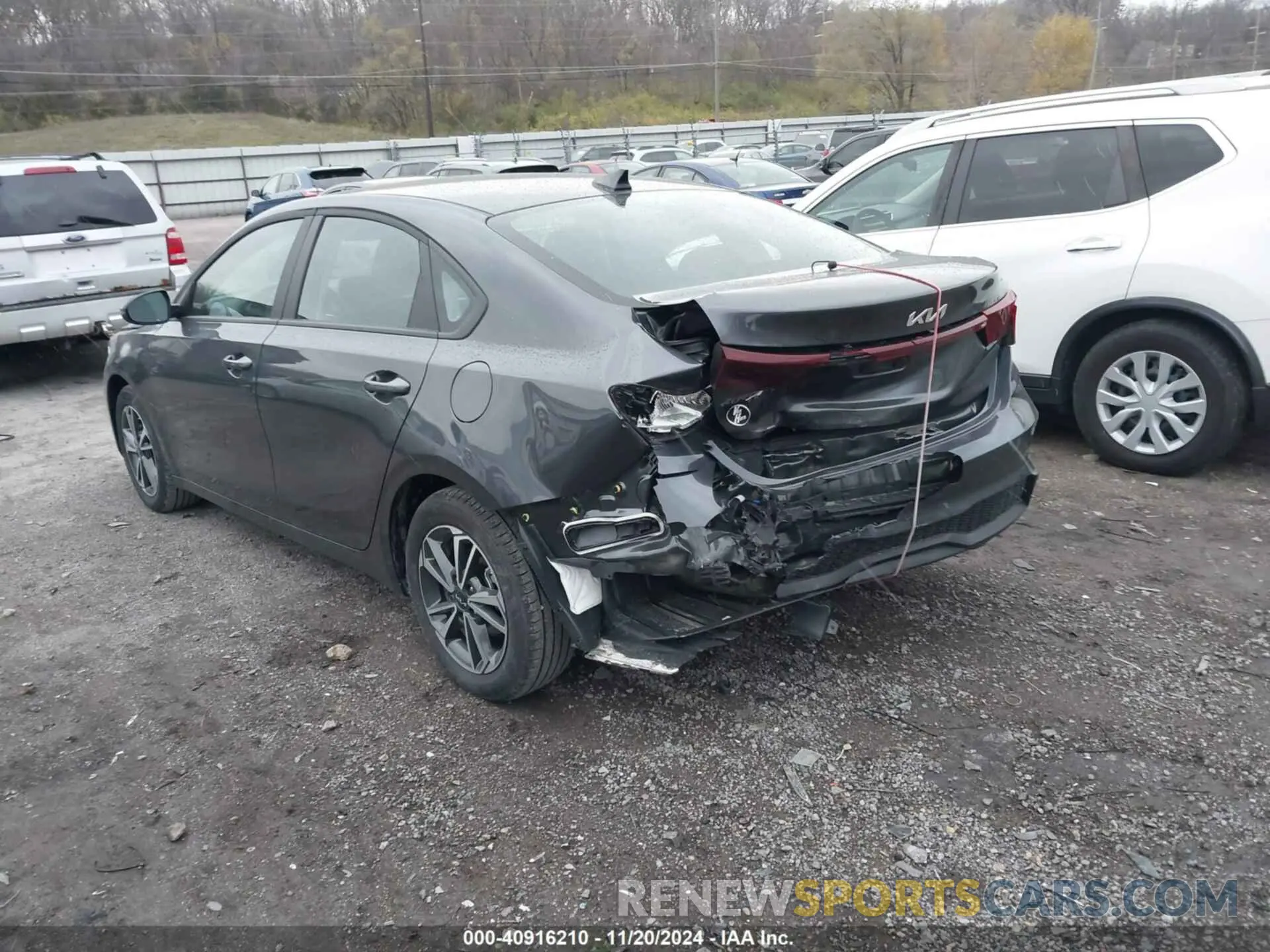 3 fotografías del automóvil dañado 3KPF24AD7RE840990 KIA FORTE 2024