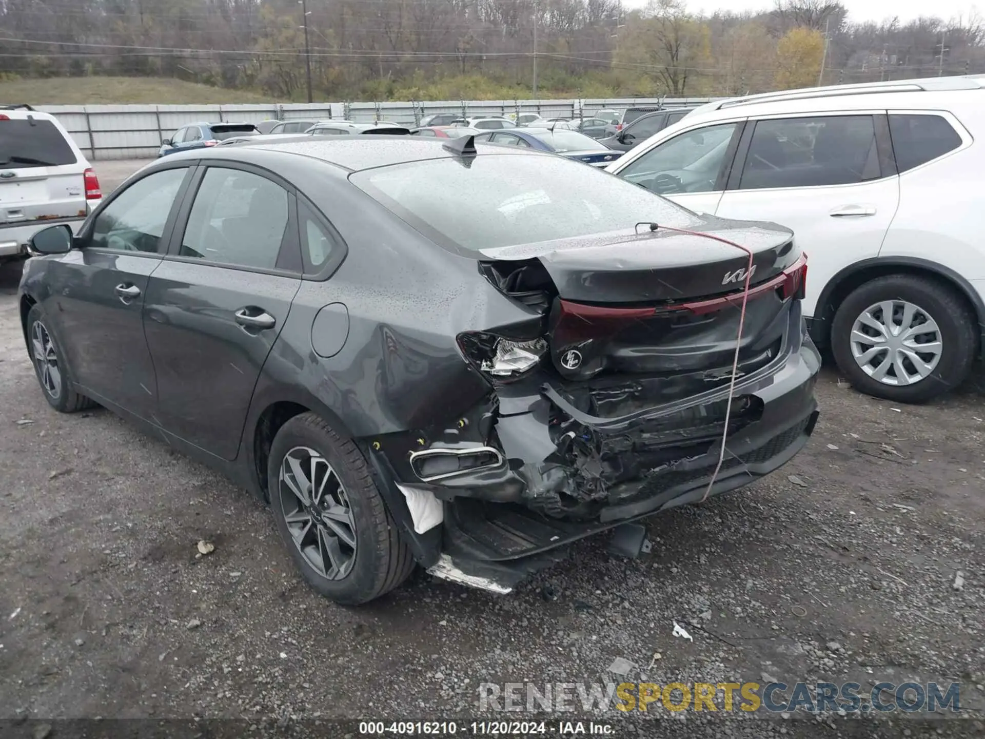 6 fotografías del automóvil dañado 3KPF24AD7RE840990 KIA FORTE 2024