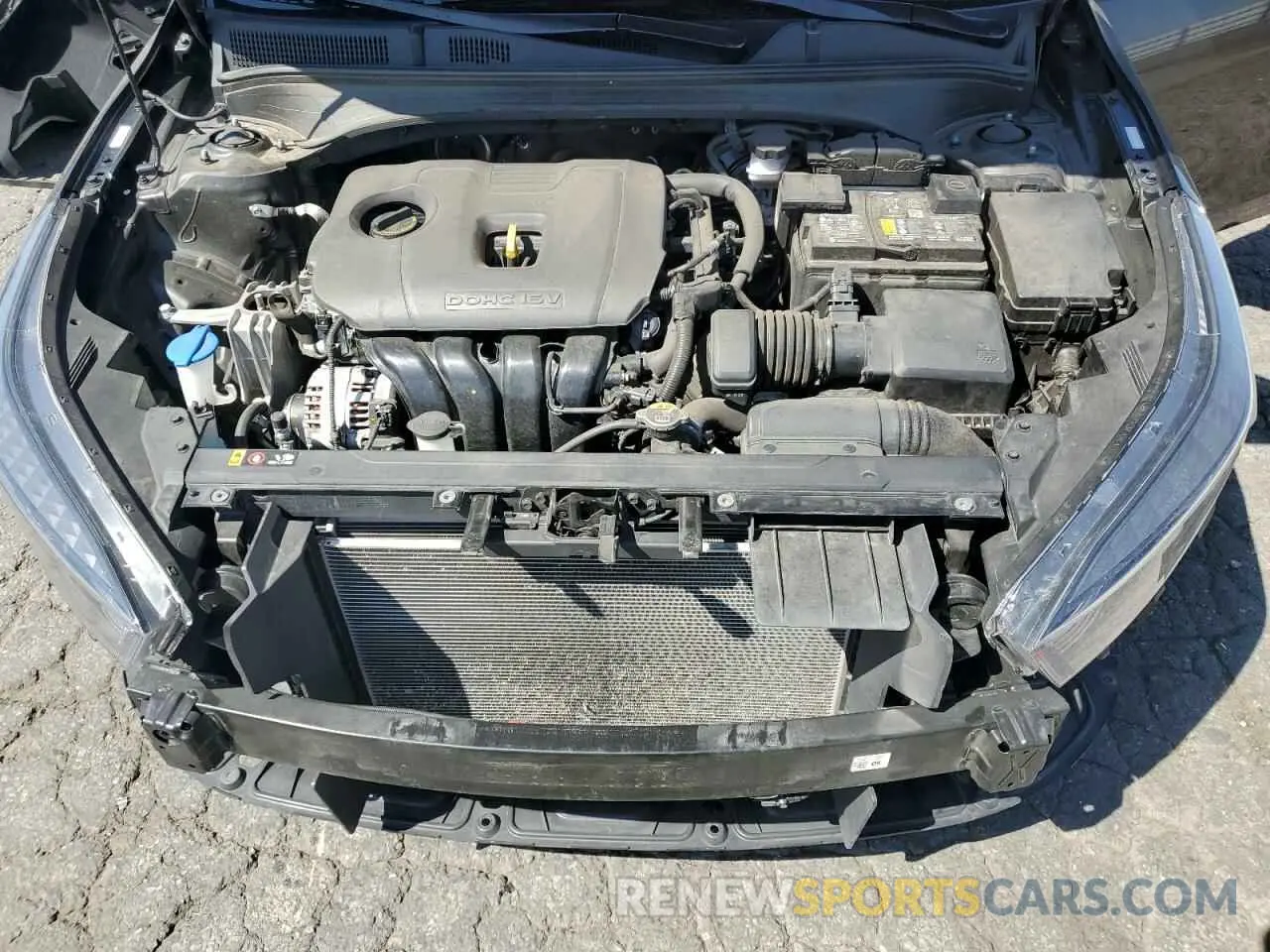11 fotografías del automóvil dañado 3KPF24AD8RE713665 KIA FORTE 2024