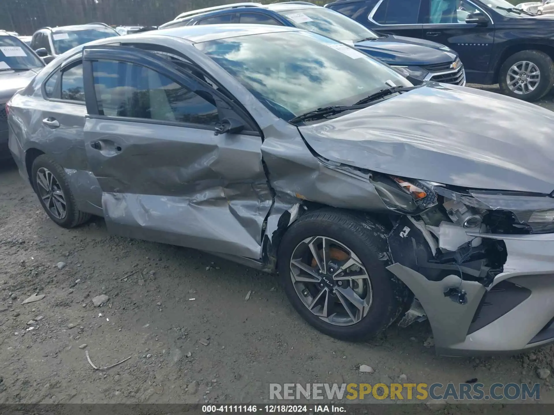 6 fotografías del automóvil dañado 3KPF24AD8RE722804 KIA FORTE 2024