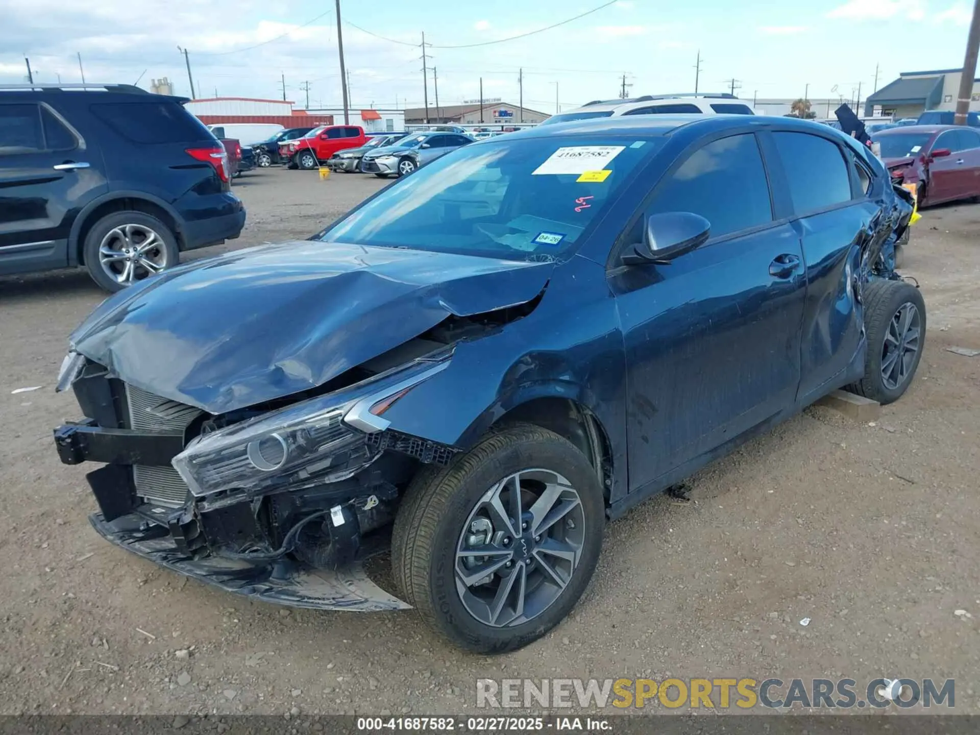 6 fotografías del automóvil dañado 3KPF24AD8RE765961 KIA FORTE 2024