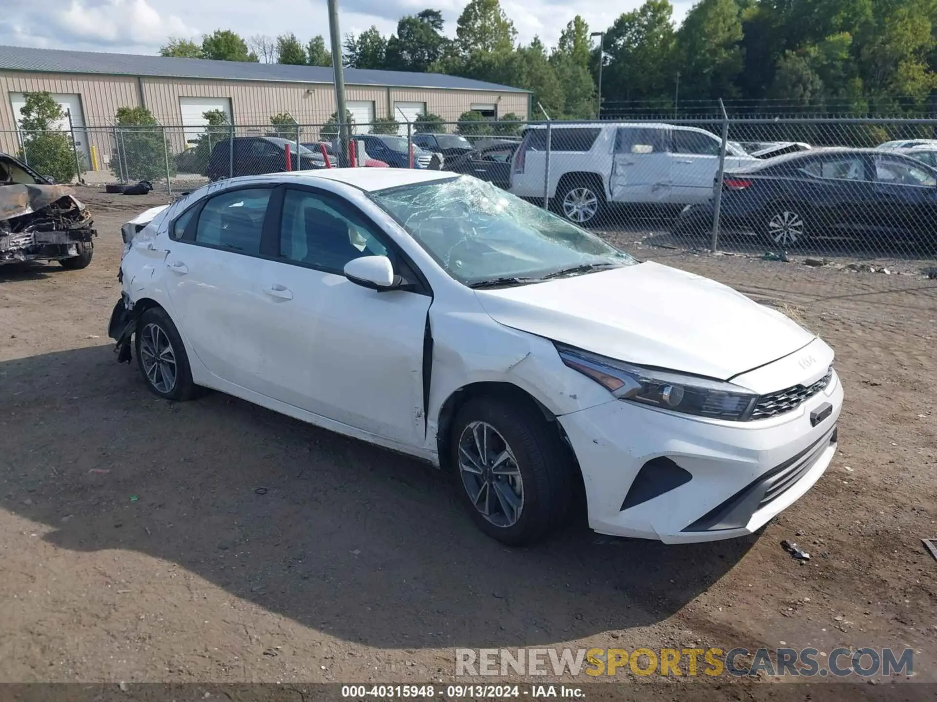 1 fotografías del automóvil dañado 3KPF24AD8RE773817 KIA FORTE 2024