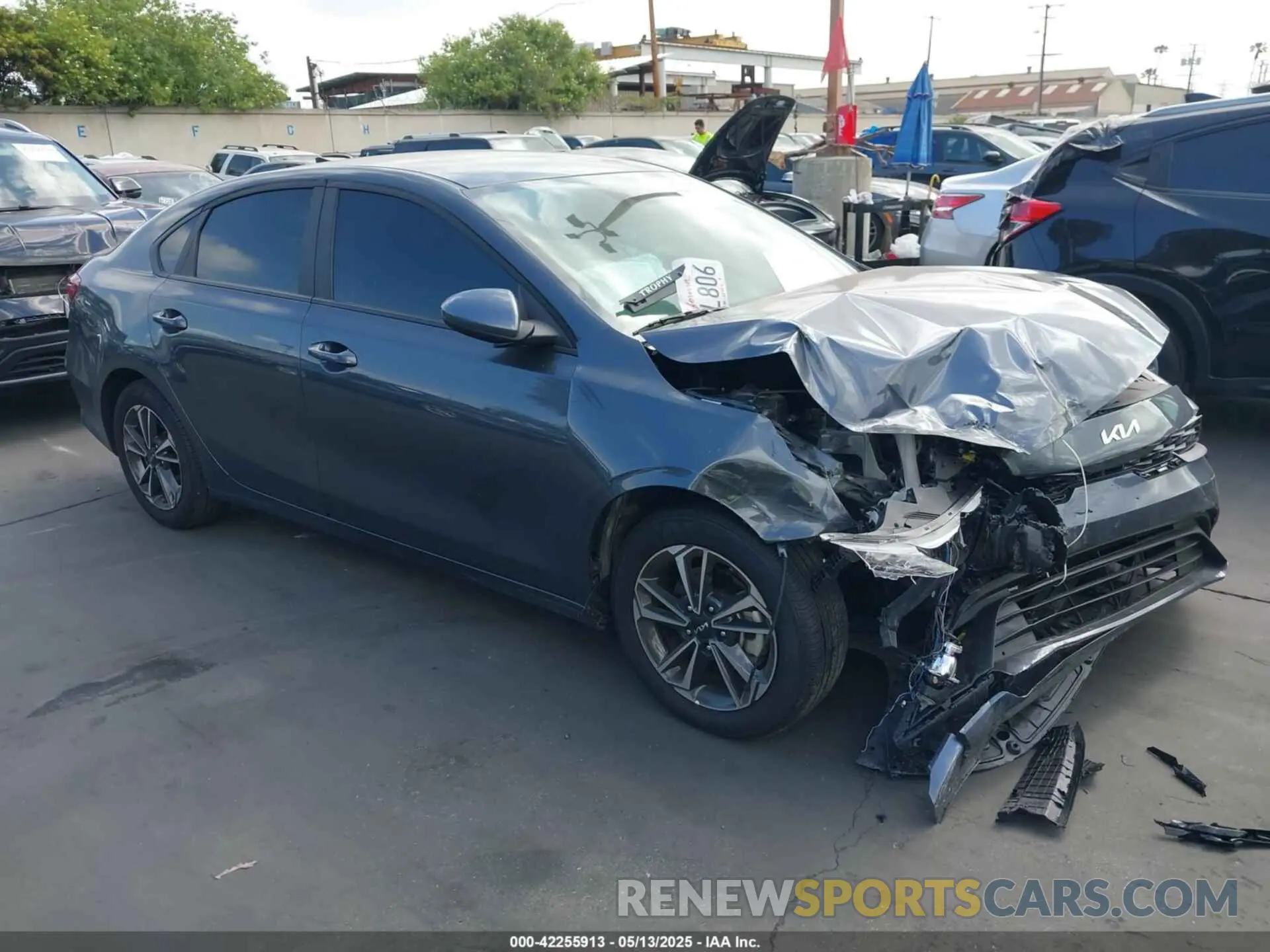1 fotografías del automóvil dañado 3KPF24AD8RE828508 KIA FORTE 2024