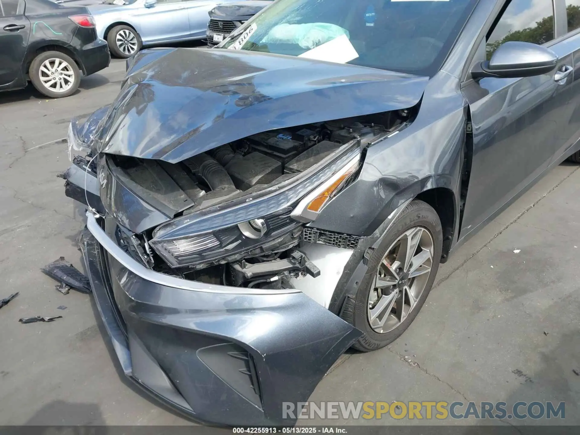 18 fotografías del automóvil dañado 3KPF24AD8RE828508 KIA FORTE 2024