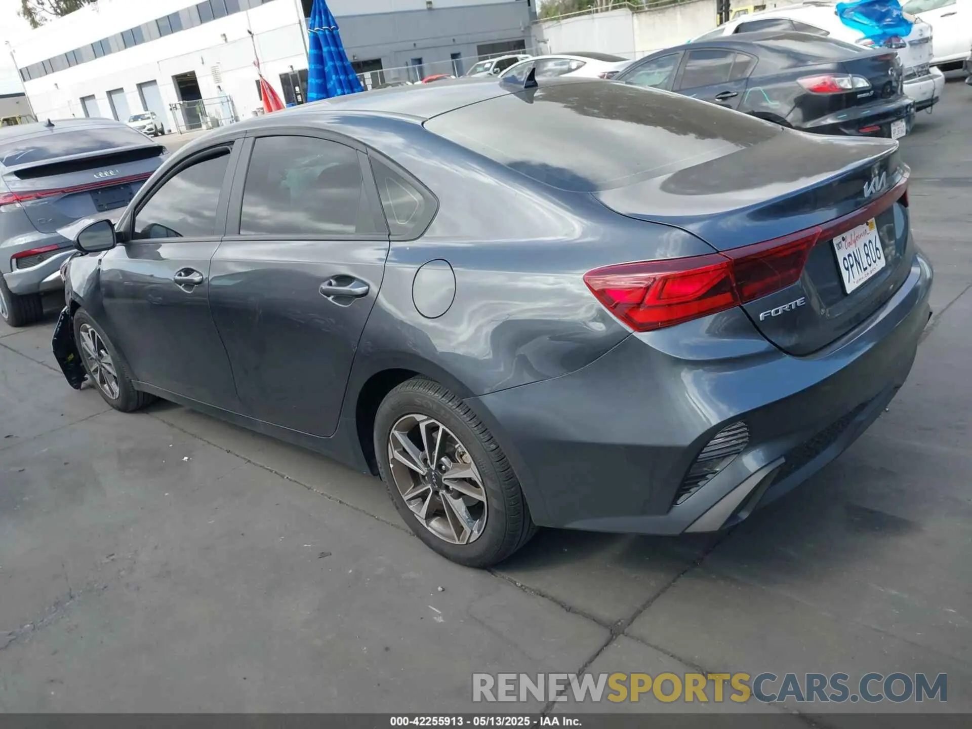 3 fotografías del automóvil dañado 3KPF24AD8RE828508 KIA FORTE 2024