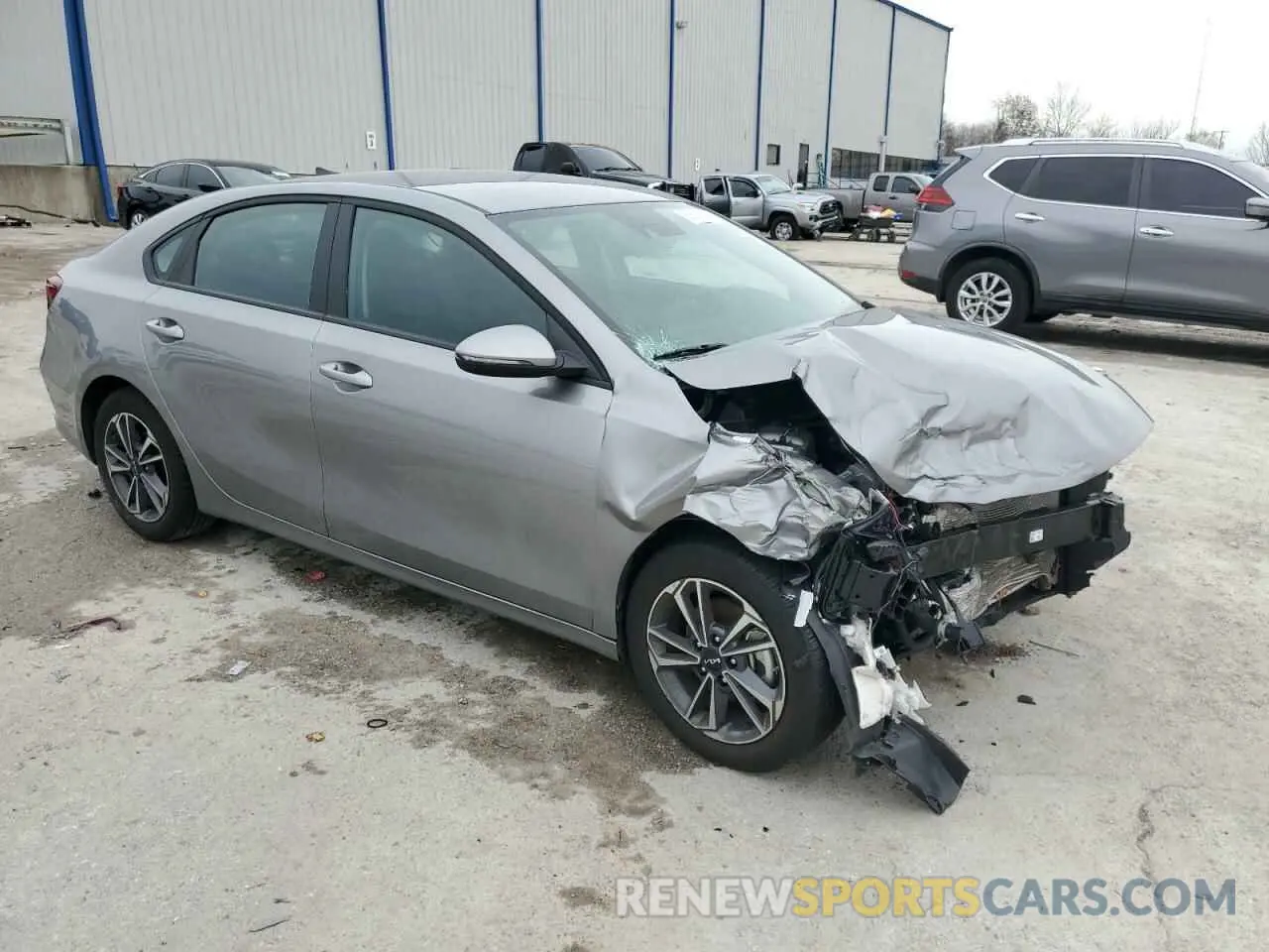 4 fotografías del automóvil dañado 3KPF24AD9RE703856 KIA FORTE 2024