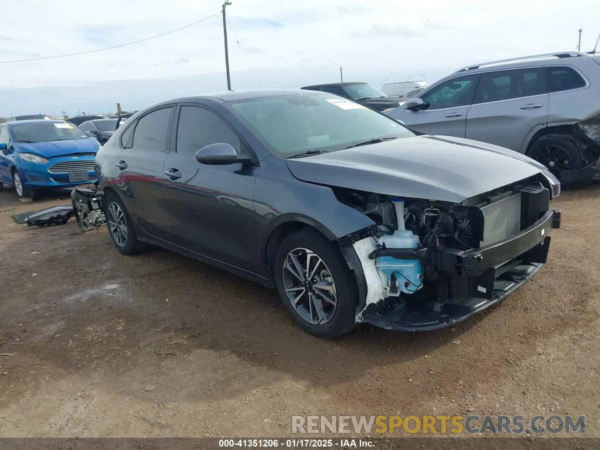 1 fotografías del automóvil dañado 3KPF24AD9RE709771 KIA FORTE 2024