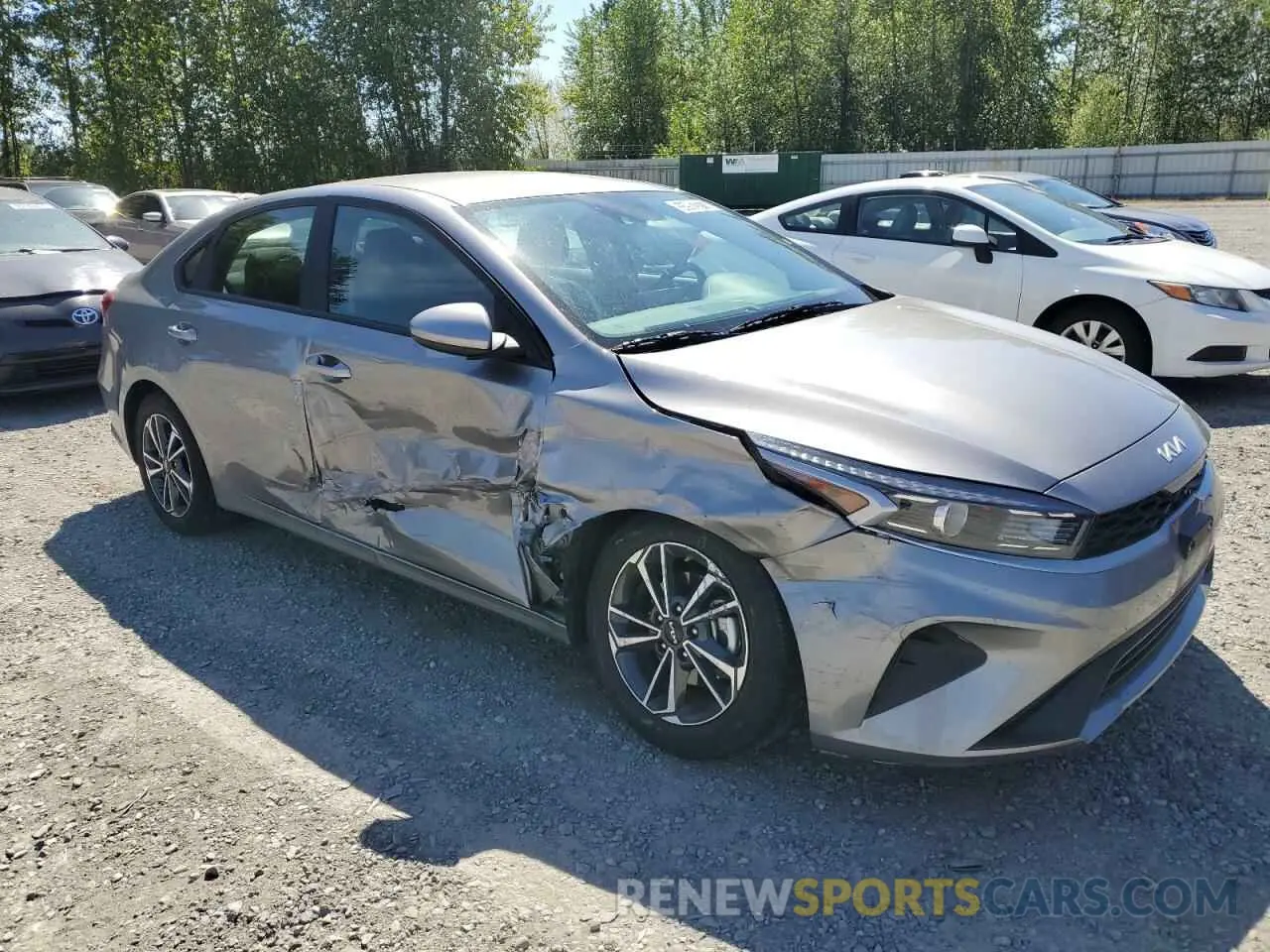 4 fotografías del automóvil dañado 3KPF24AD9RE784518 KIA FORTE 2024