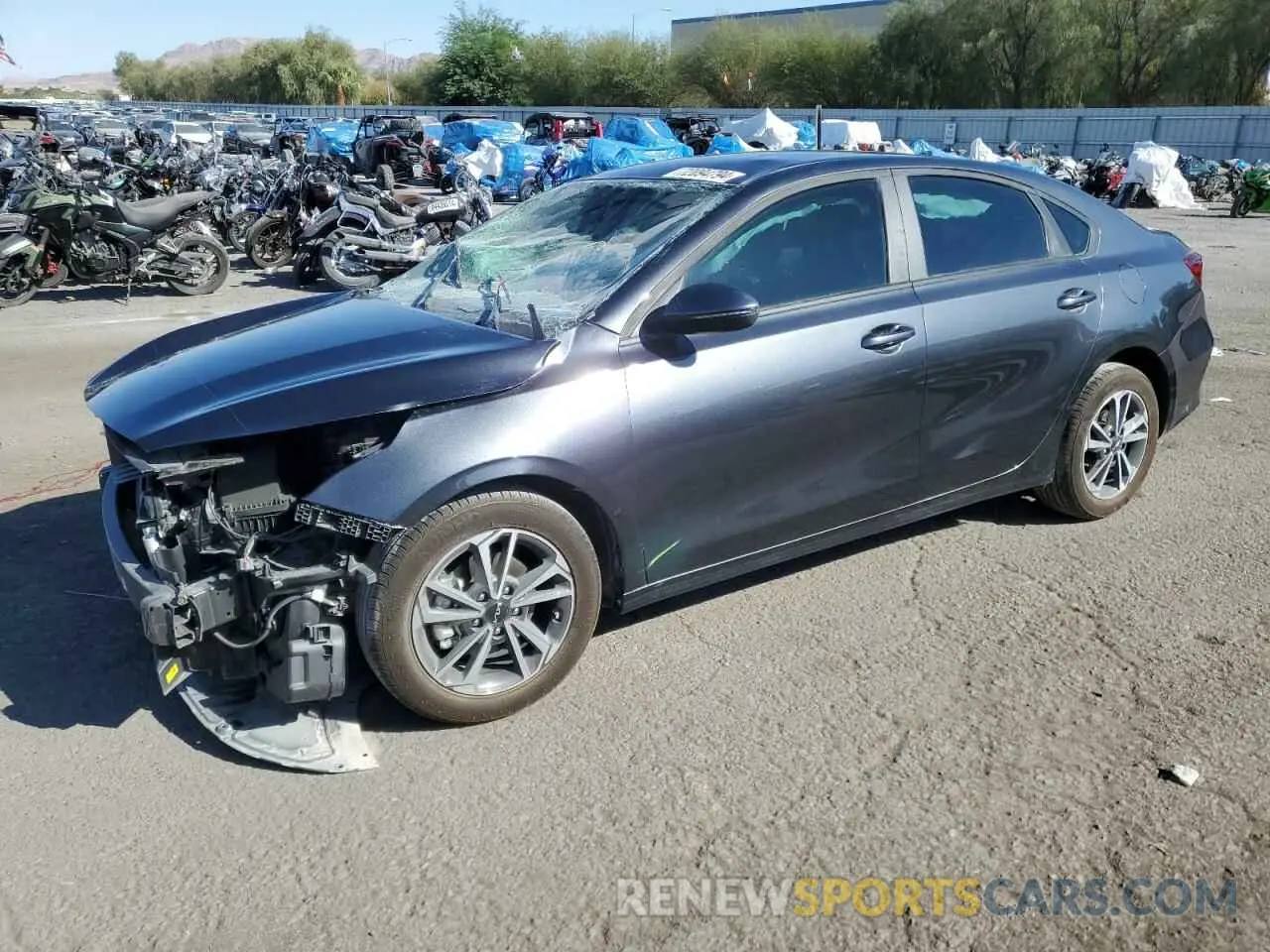 1 fotografías del automóvil dañado 3KPF24AD9RE800006 KIA FORTE 2024