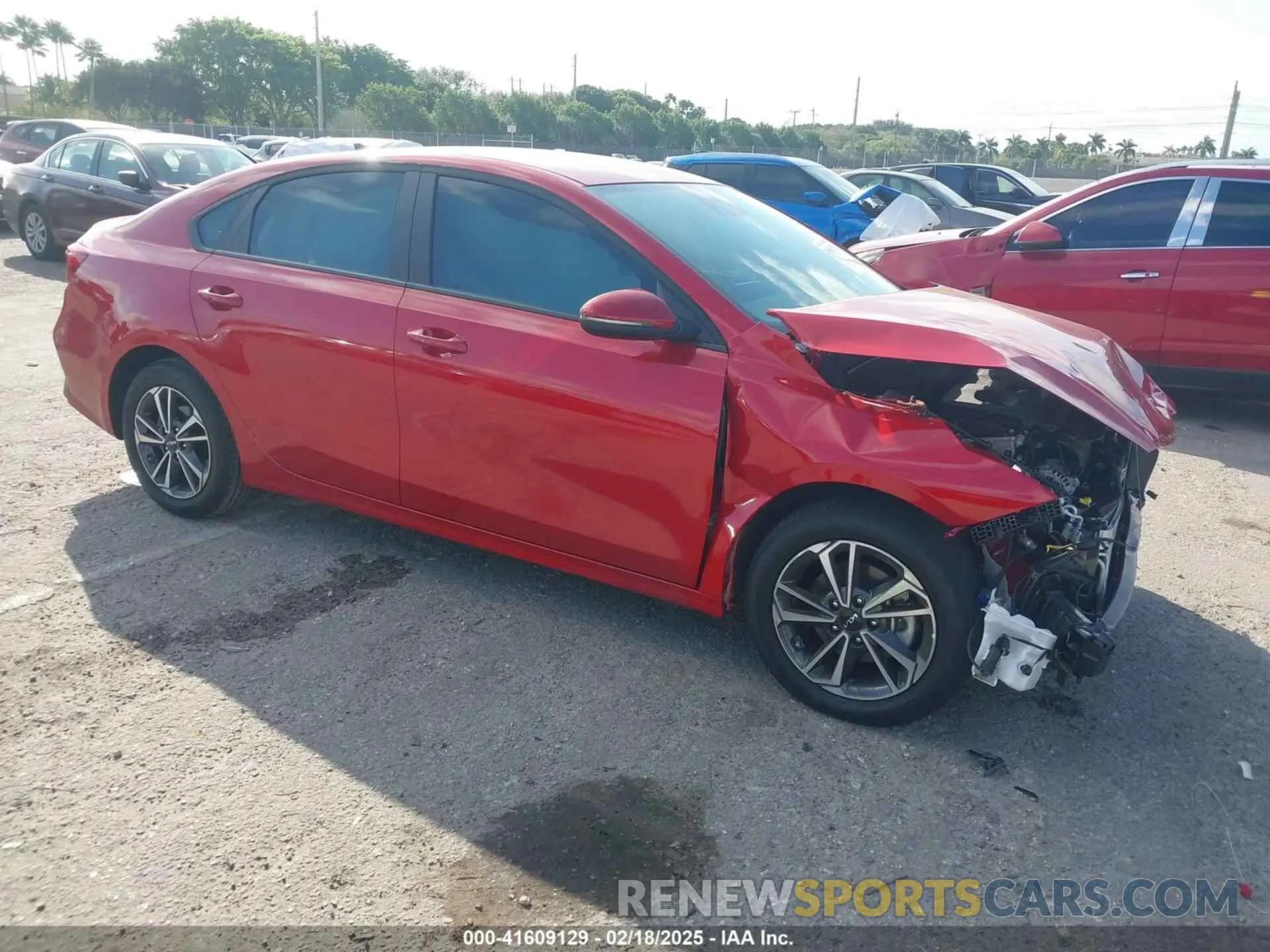 1 fotografías del automóvil dañado 3KPF24AD9RE827089 KIA FORTE 2024