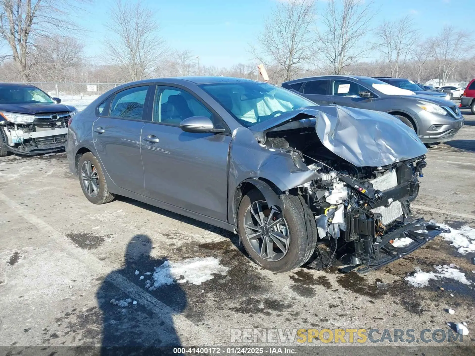1 fotografías del automóvil dañado 3KPF24AD9RE836164 KIA FORTE 2024