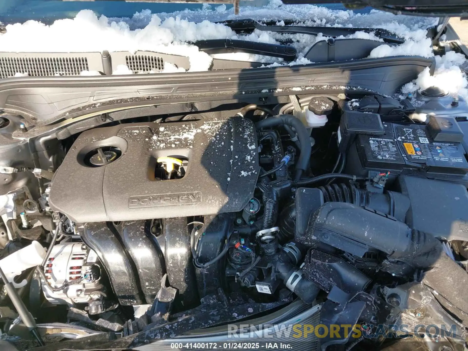 10 fotografías del automóvil dañado 3KPF24AD9RE836164 KIA FORTE 2024