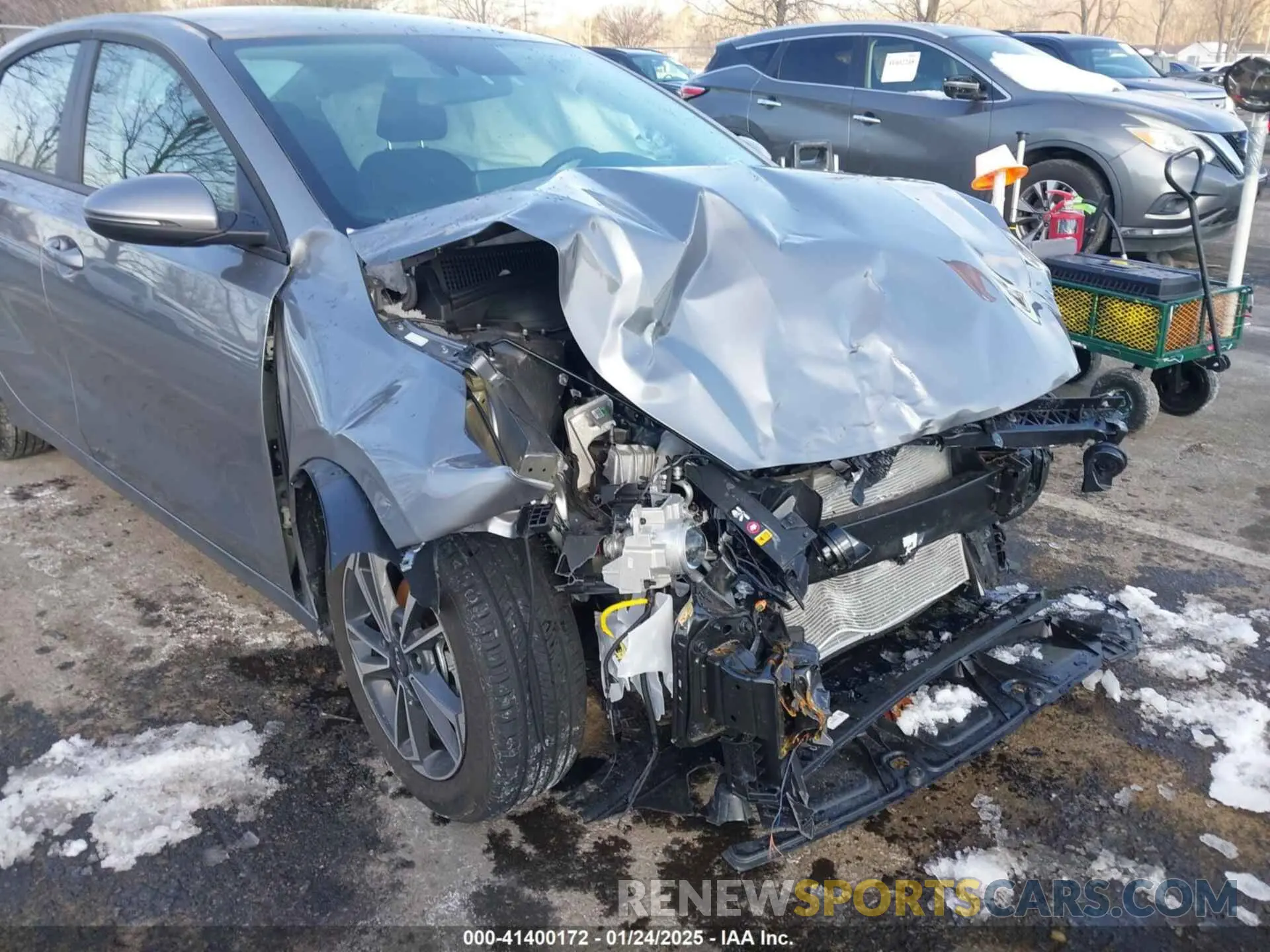6 fotografías del automóvil dañado 3KPF24AD9RE836164 KIA FORTE 2024