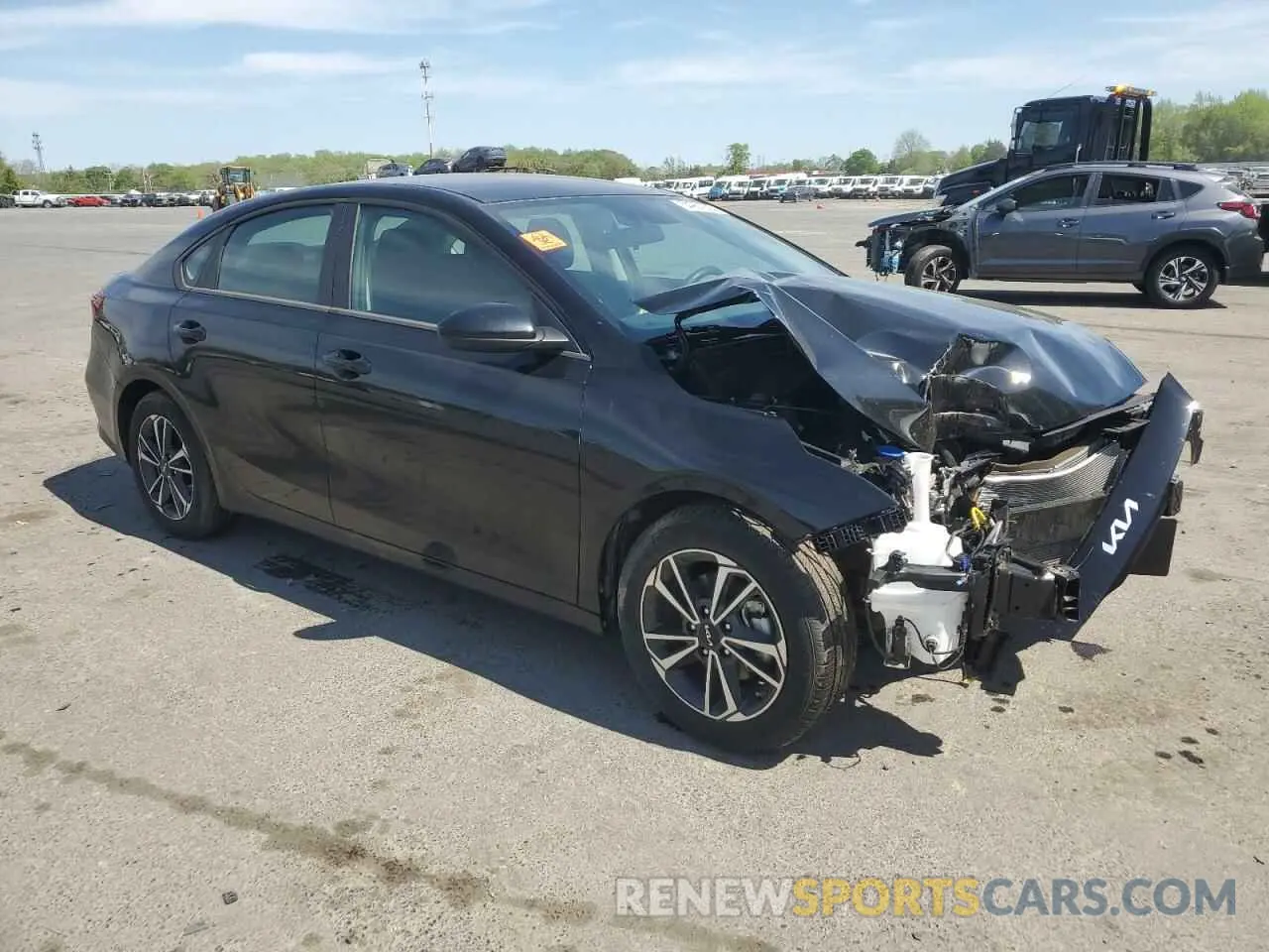 4 fotografías del automóvil dañado 3KPF24ADXRE719712 KIA FORTE 2024