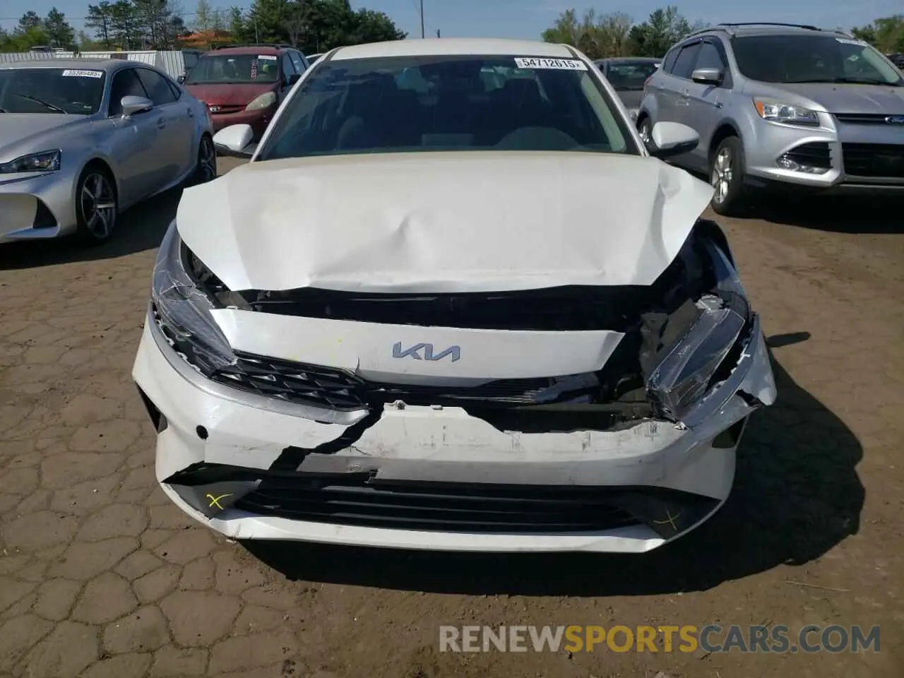 5 fotografías del automóvil dañado 3KPF24ADXRE732458 KIA FORTE 2024