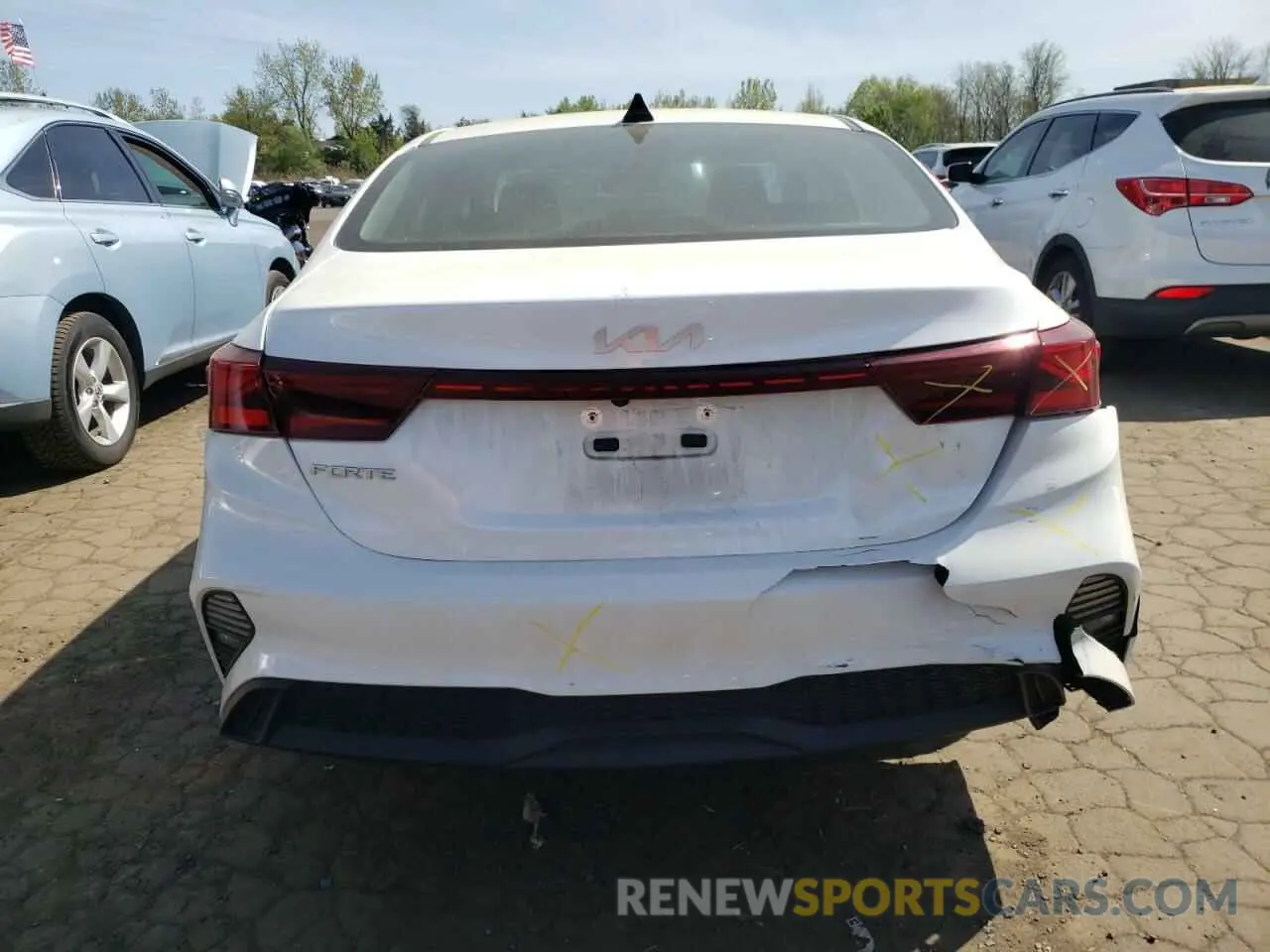6 fotografías del automóvil dañado 3KPF24ADXRE732458 KIA FORTE 2024
