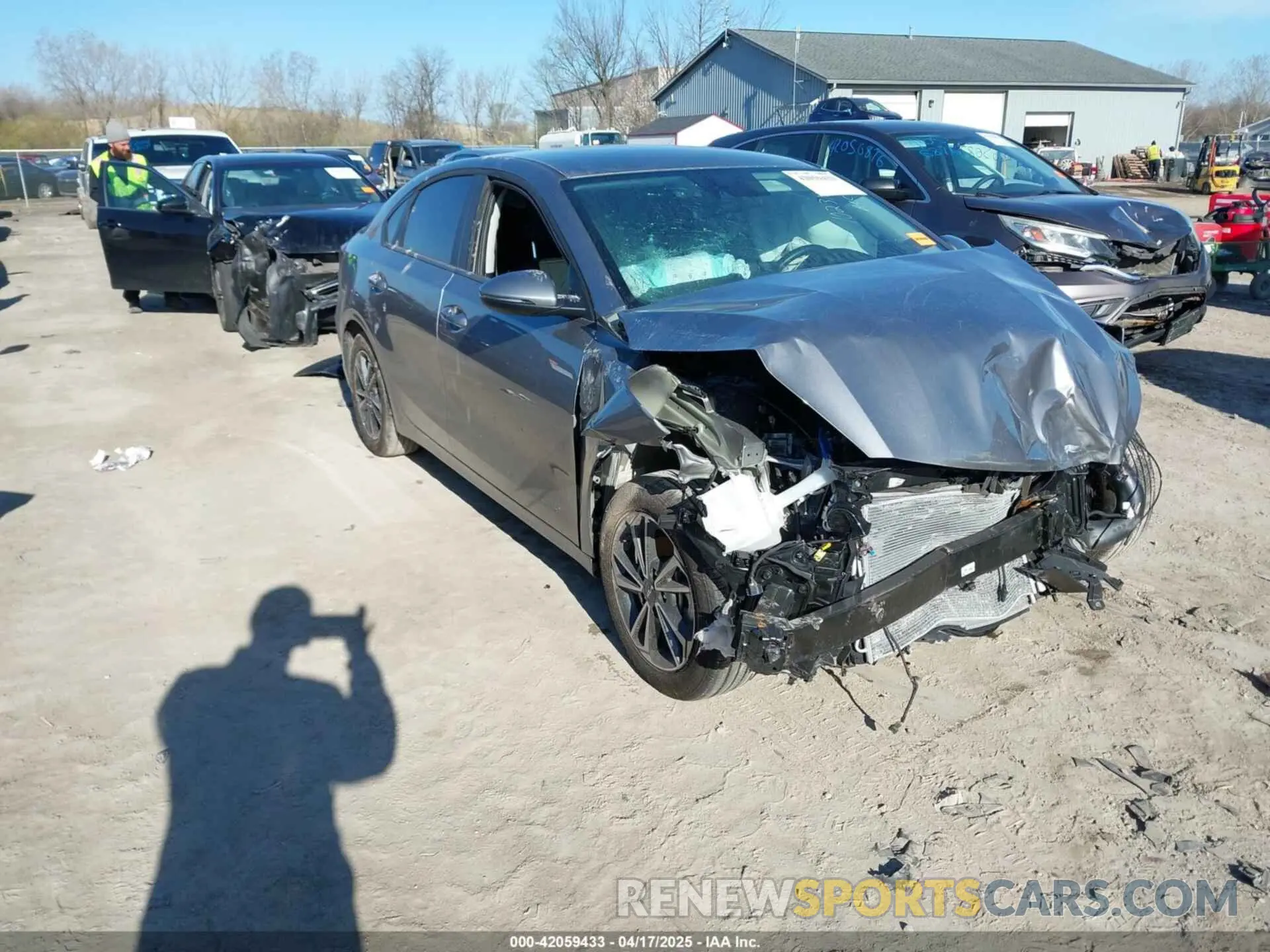 1 fotografías del automóvil dañado 3KPF24ADXRE802833 KIA FORTE 2024